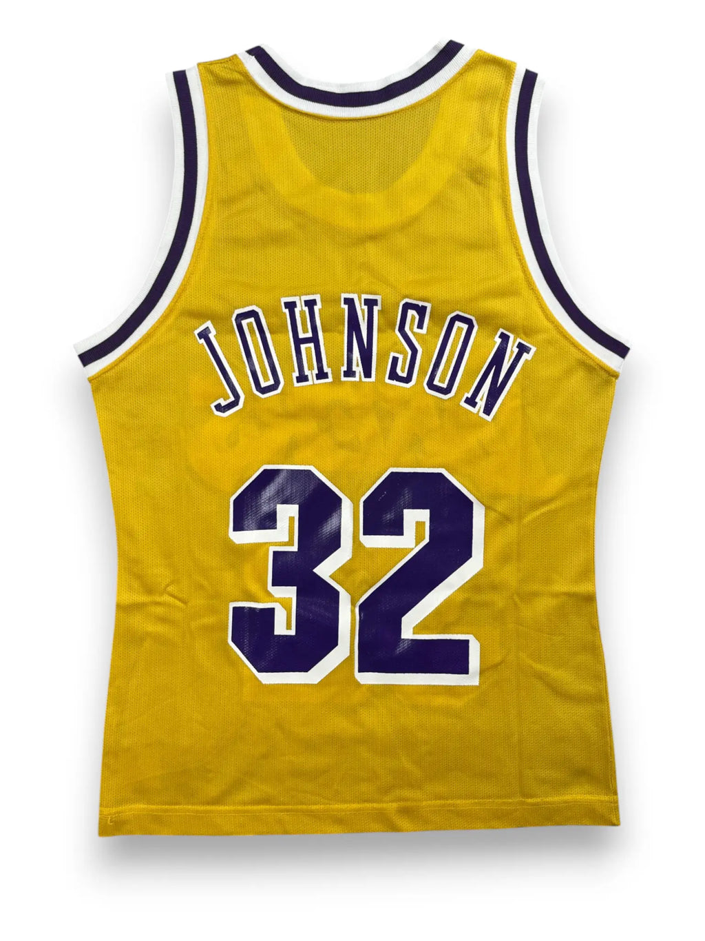 Magic Johnson #32 - Los Angeles Lakers Home 1989-1996 - Champion (XS/S) - Maillot NBA