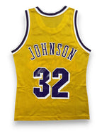 Magic Johnson #32 - Los Angeles Lakers Home 1989-1996 - Champion (XS/S) - Maillot NBA