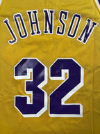 Magic Johnson #32 - Los Angeles Lakers Home 1989-1996 - Champion (XS/S) - Maillot NBA