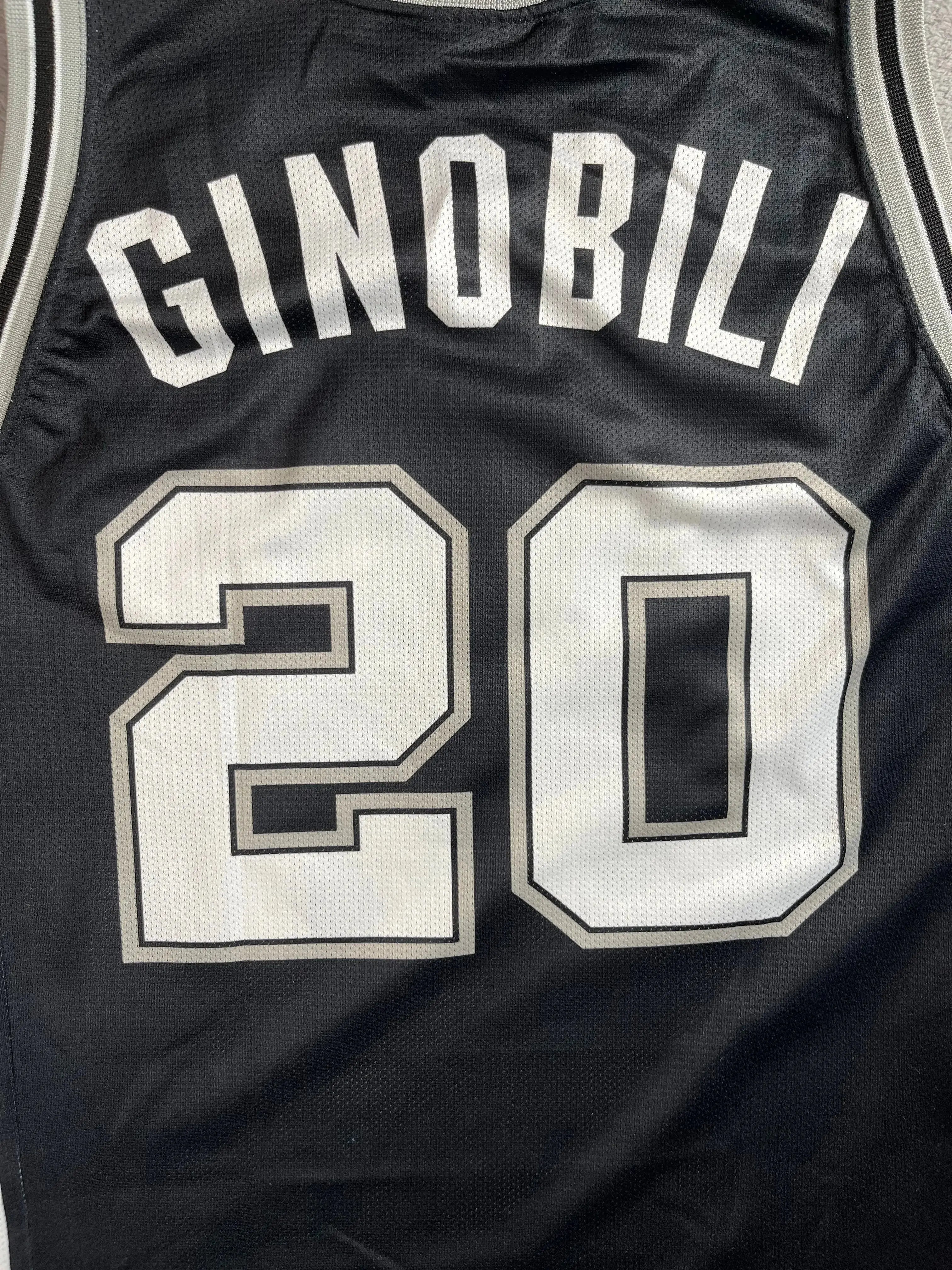 Manu Ginobili #20 - San Antonio Spurs Away 2002-2010 - Champion (M) - Maillot NBA Champion