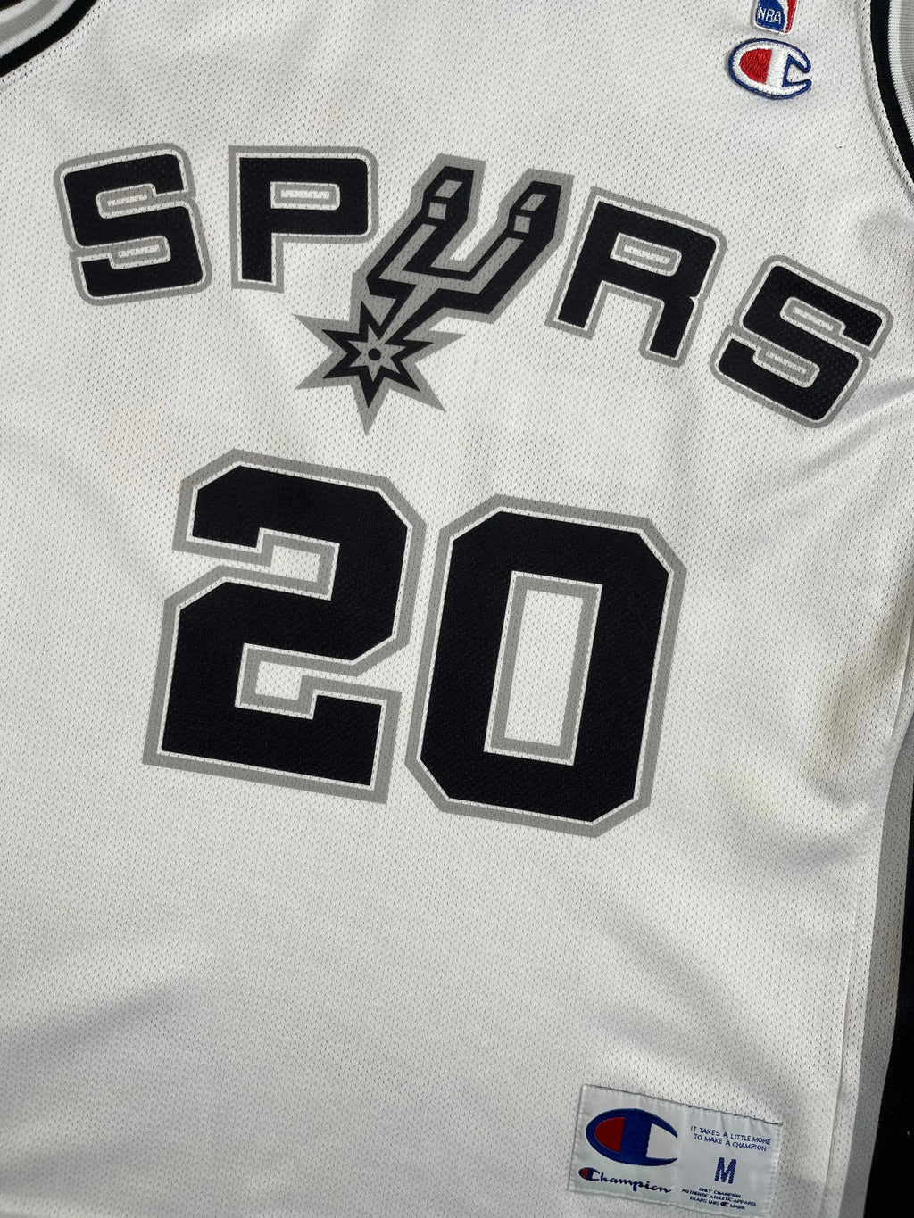 Manu Ginobili #20 - San Antonio Spurs Home 2003-2010 - Champion (M) - Maillot NBA