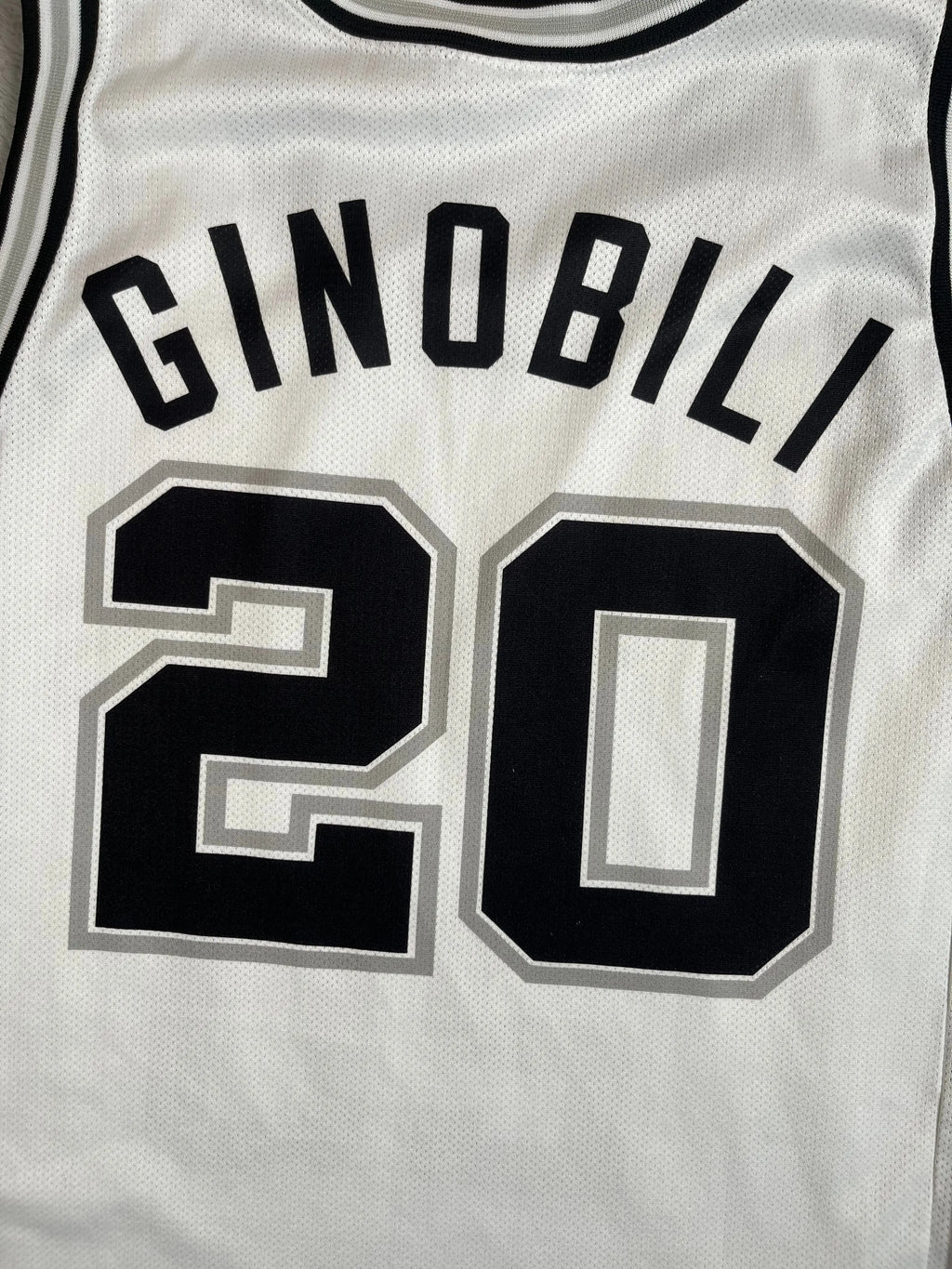 Manu Ginobili #20 - San Antonio Spurs Home 2003-2010 - Champion (M) - Maillot NBA