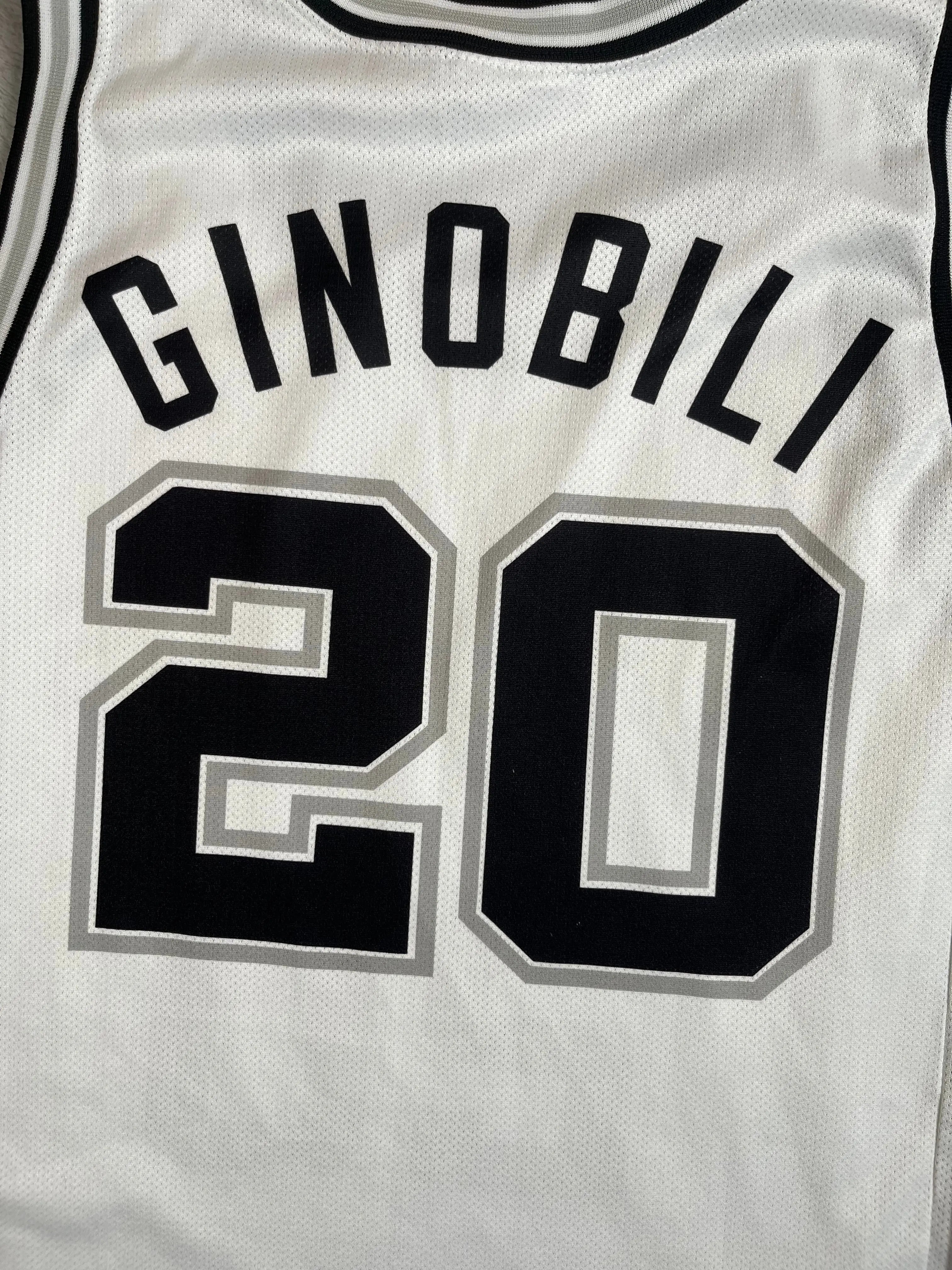 Manu Ginobili #20 - San Antonio Spurs Home 2003-2010 - Champion (M) - Maillot NBA