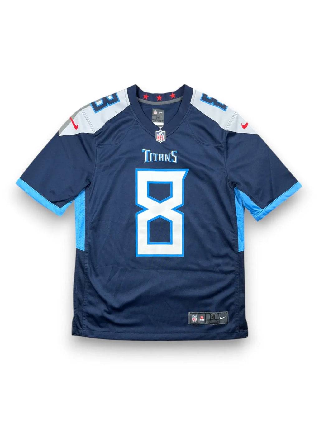 Marcus Mariota #8 - Tenessee Titans Home 2015-2019 - Nike (M) - Maillot NFL