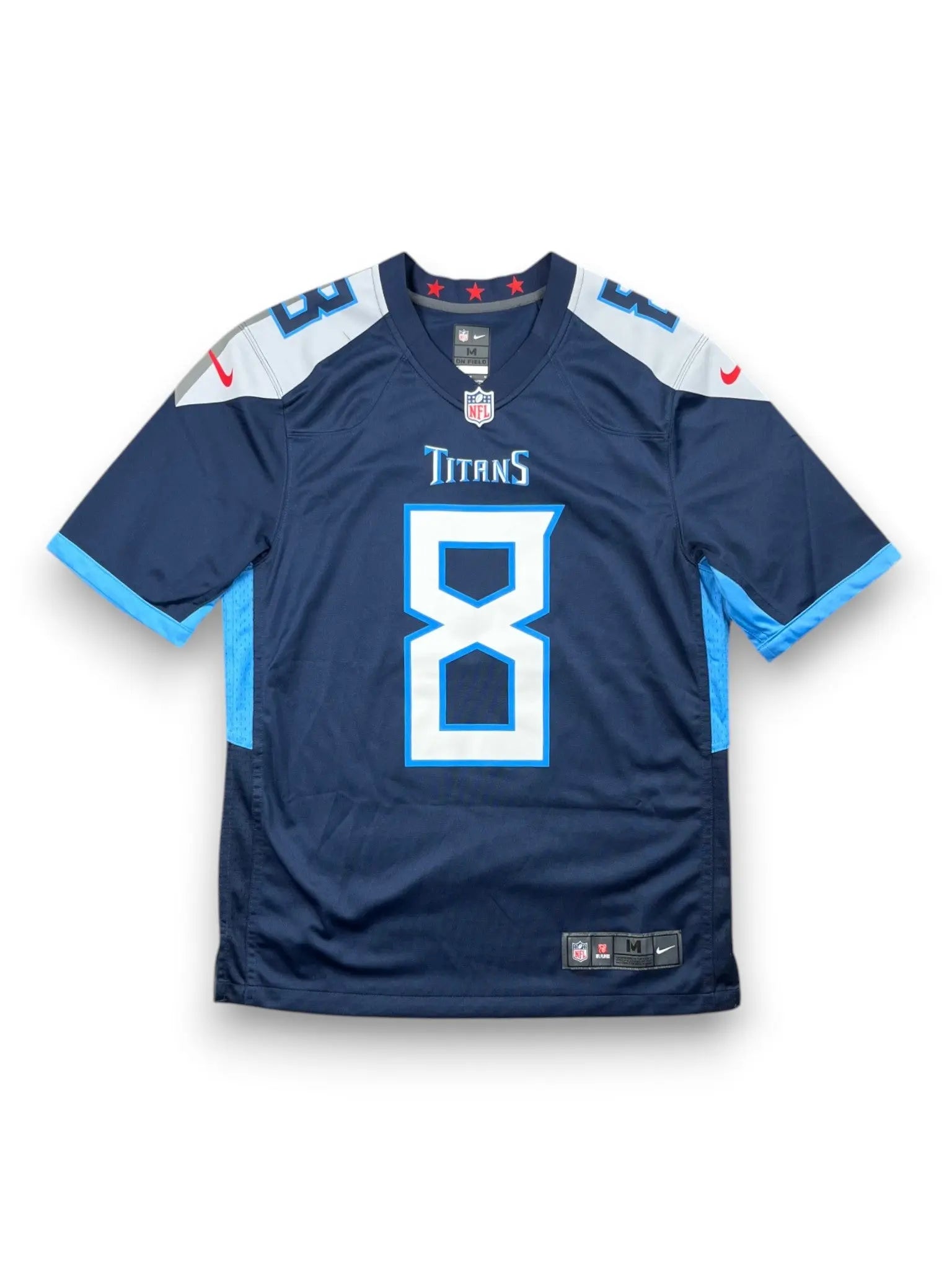 Marcus Mariota #8 - Tenessee Titans Home 2015-2019 - Nike (M) - Maillot NFL
