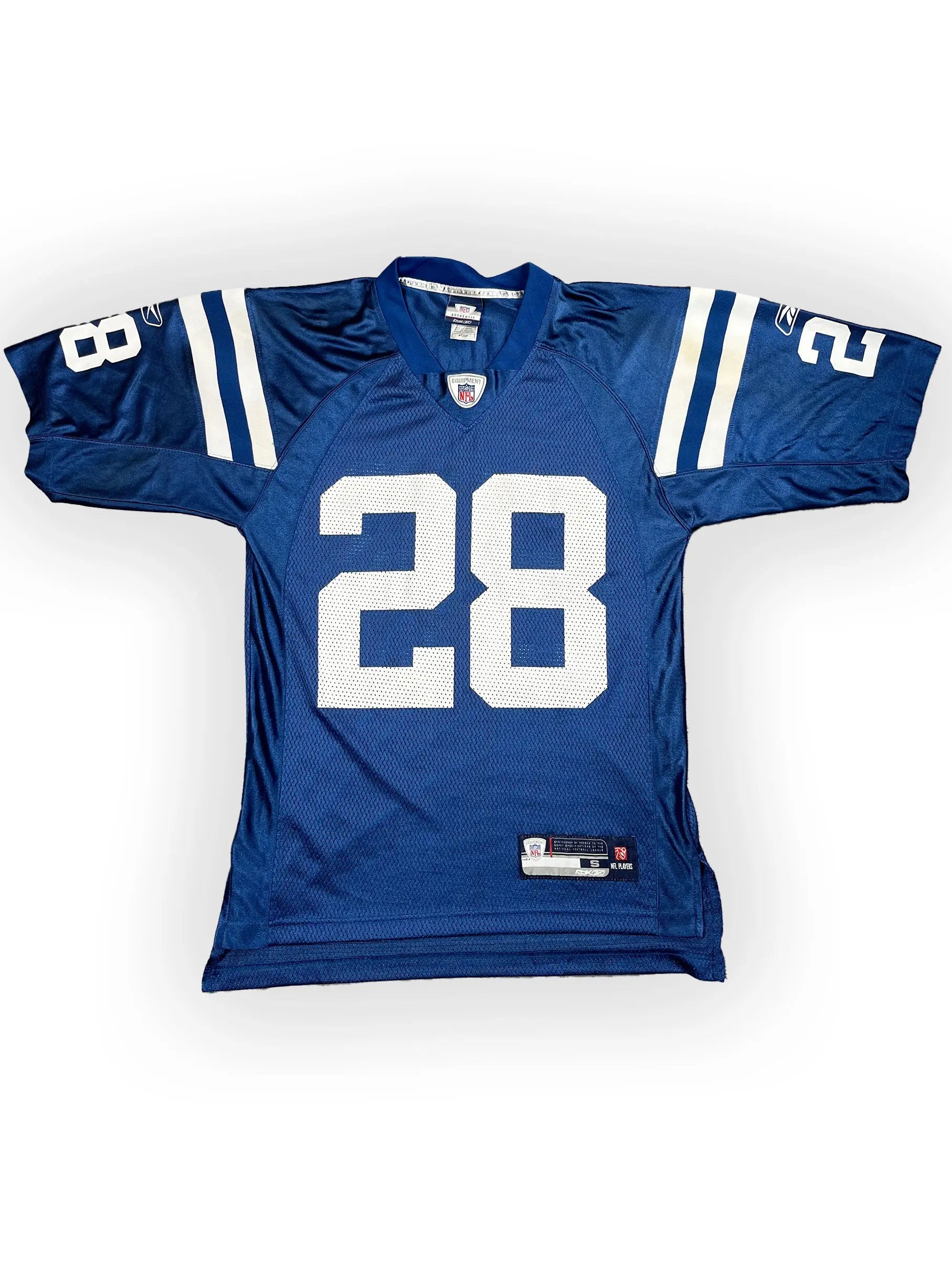 Marlin Jackson #28- Indianapolis Colts Home 2005-2009 - Reebok (S) - Maillot NFL Reebok