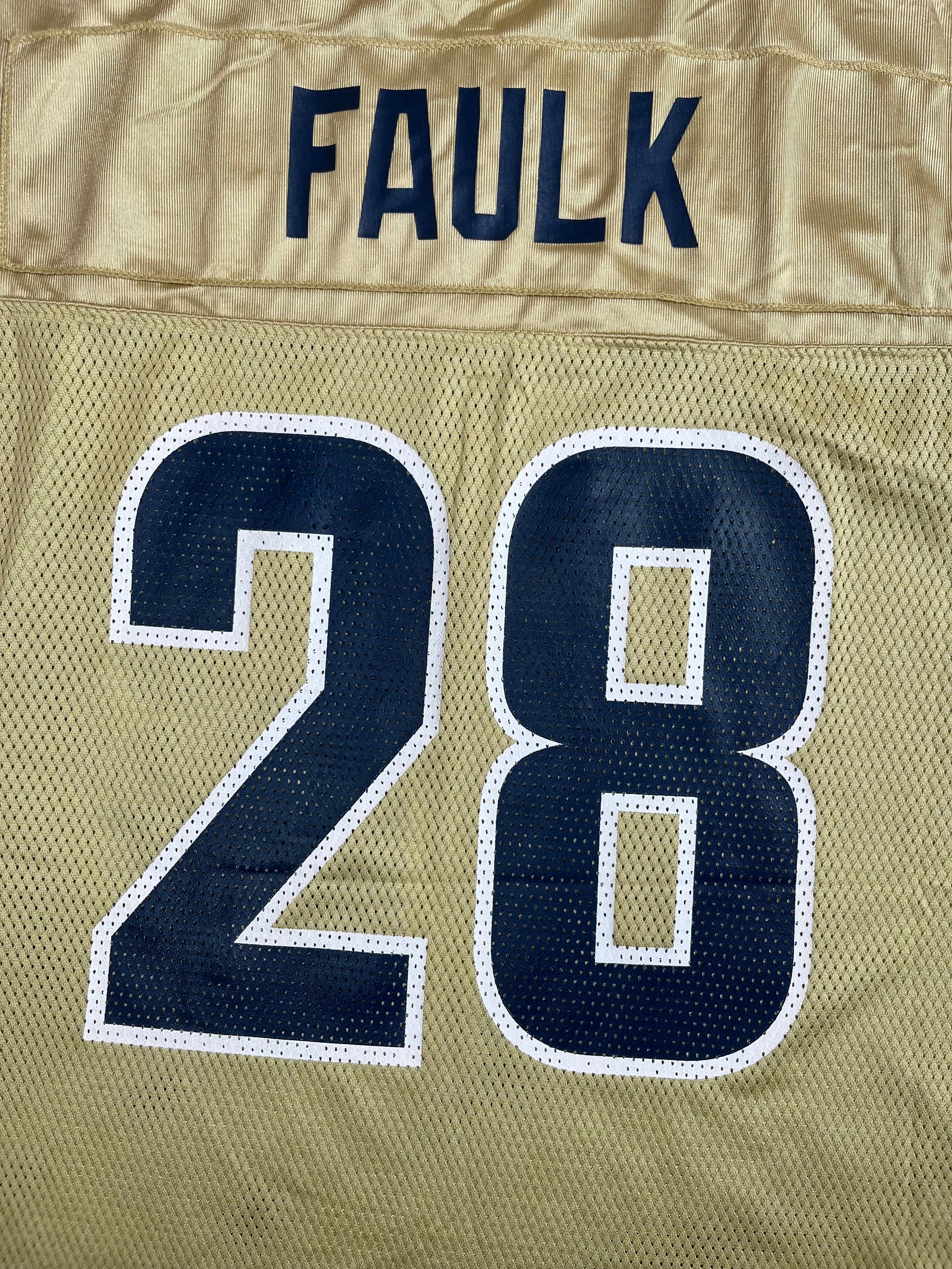 Marshall Faulk #28 - Saint-Louis Rams Alternate 2001-2005 - Reebok (XL) - Maillot NFL