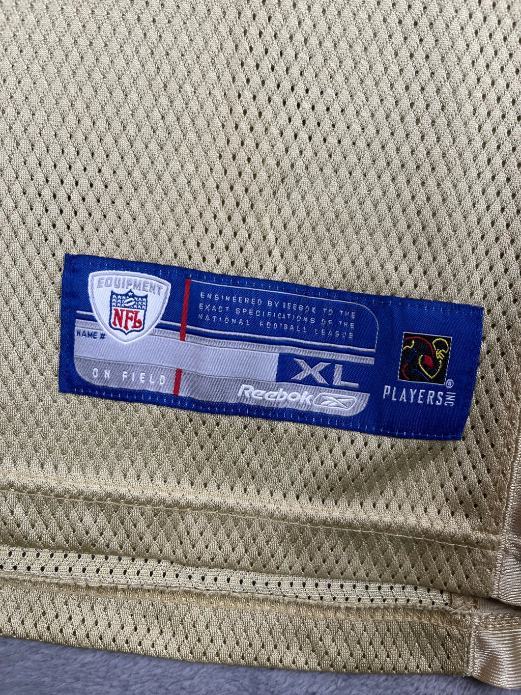 Marshall Faulk #28 - Saint-Louis Rams Alternate 2001-2005 - Reebok (XL) - Maillot NFL