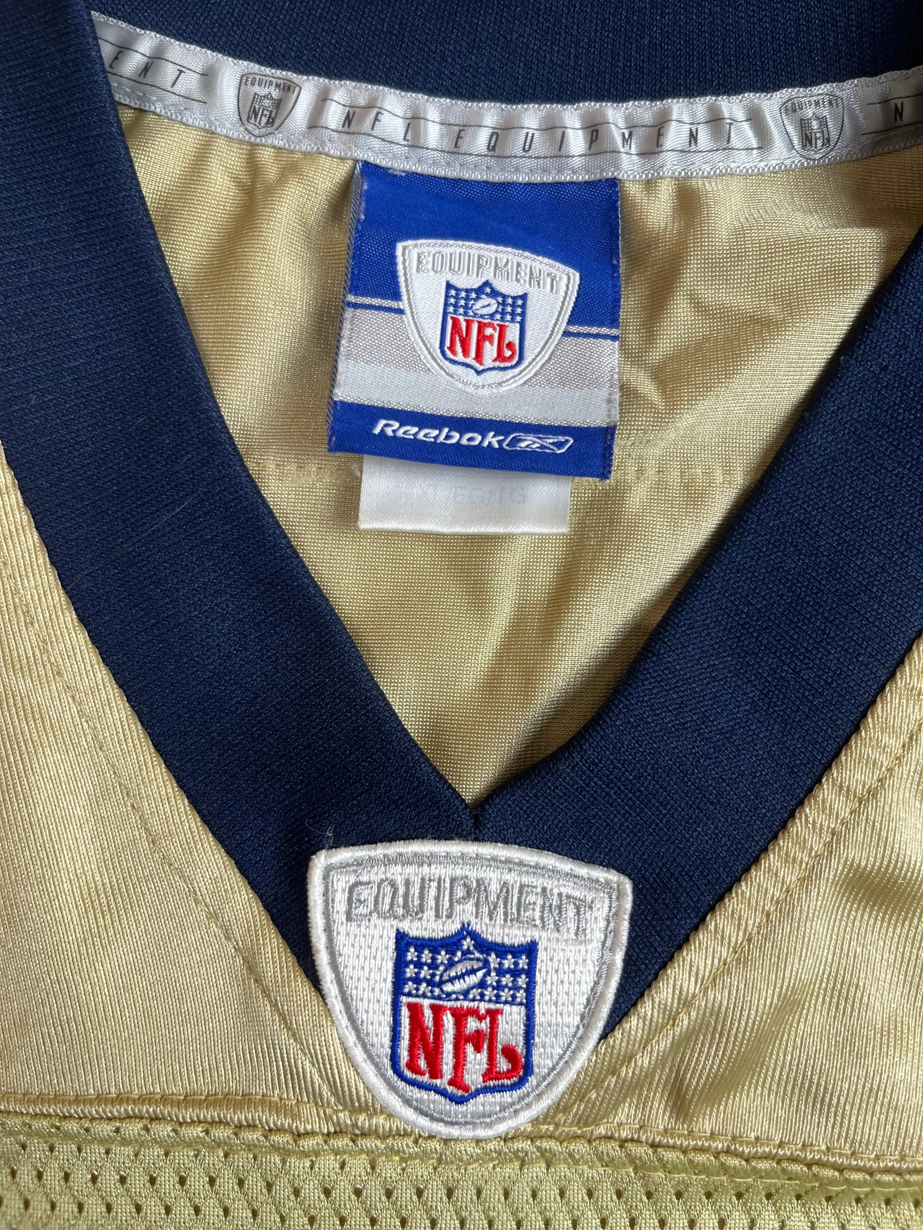 Marshall Faulk #28 - Saint-Louis Rams Alternate 2001-2005 - Reebok (XL) - Maillot NFL