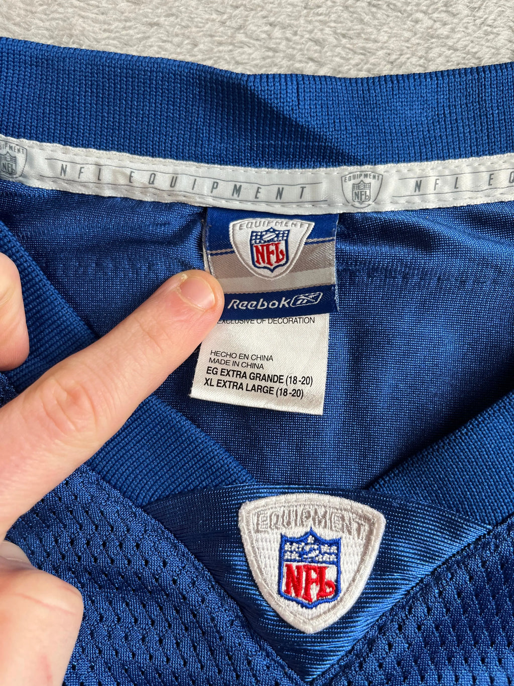 Marvin Harrison #88 - Indianapolis Colts Home 2001-2008 - Reebok (S) - Maillot NFL Andwan Shop