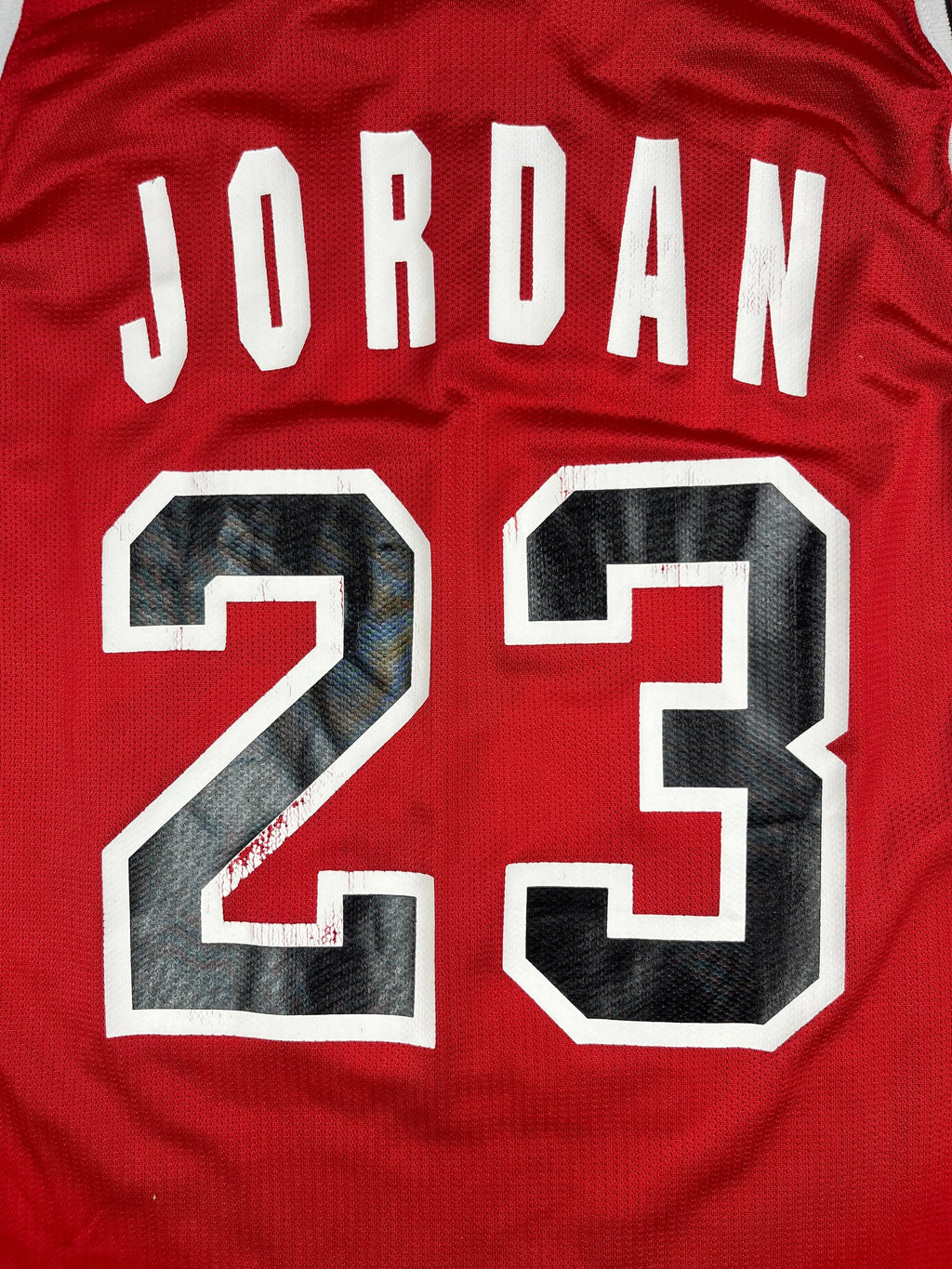 Michael Jordan #23 - Chicago Bulls Away 1989-1992 - Champion (L/XL) - Maillot NBA