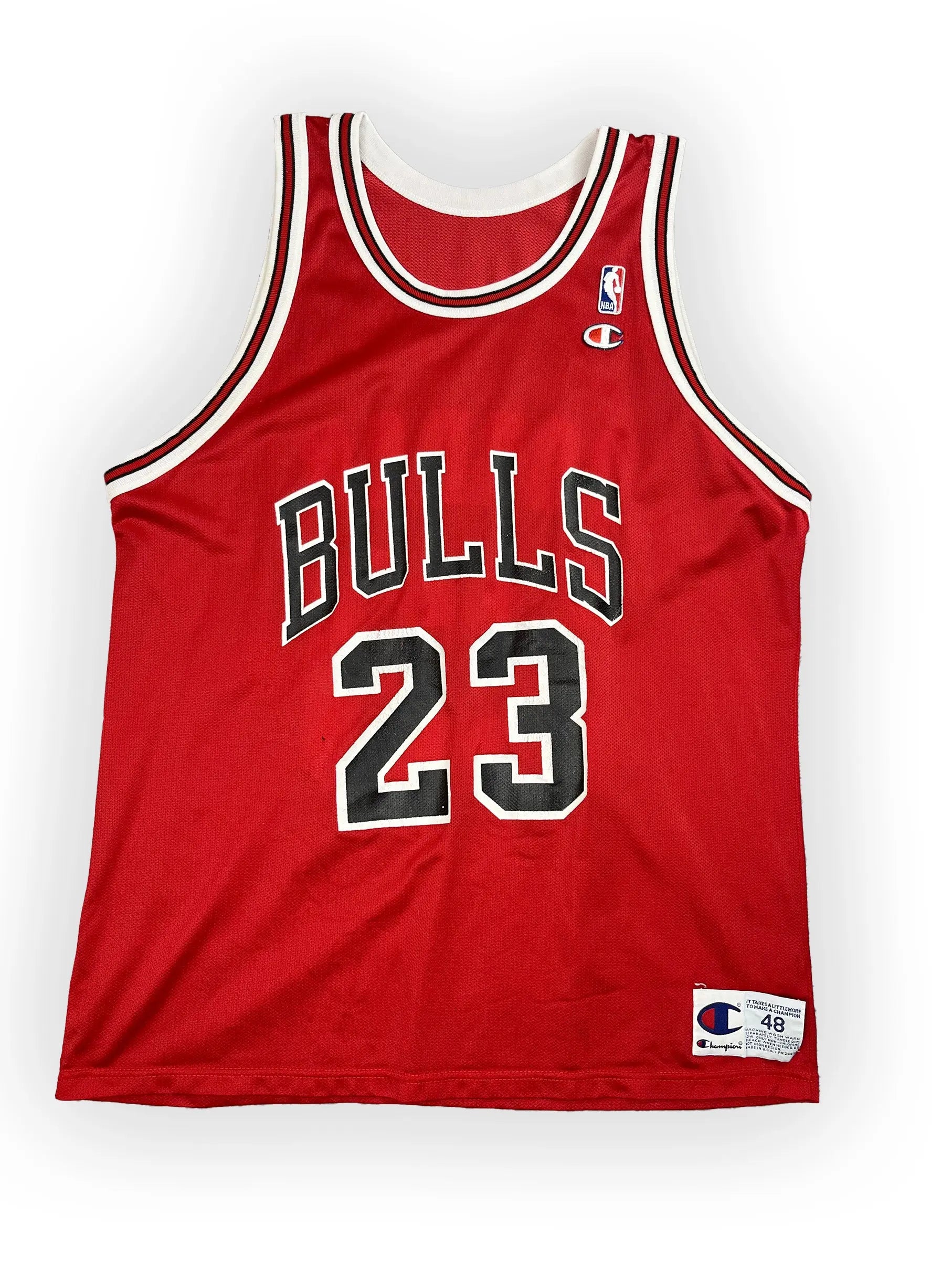 Michael Jordan #23 - Chicago Bulls Away 1989-1997 - Champion (XL) - Maillot NBA Champion