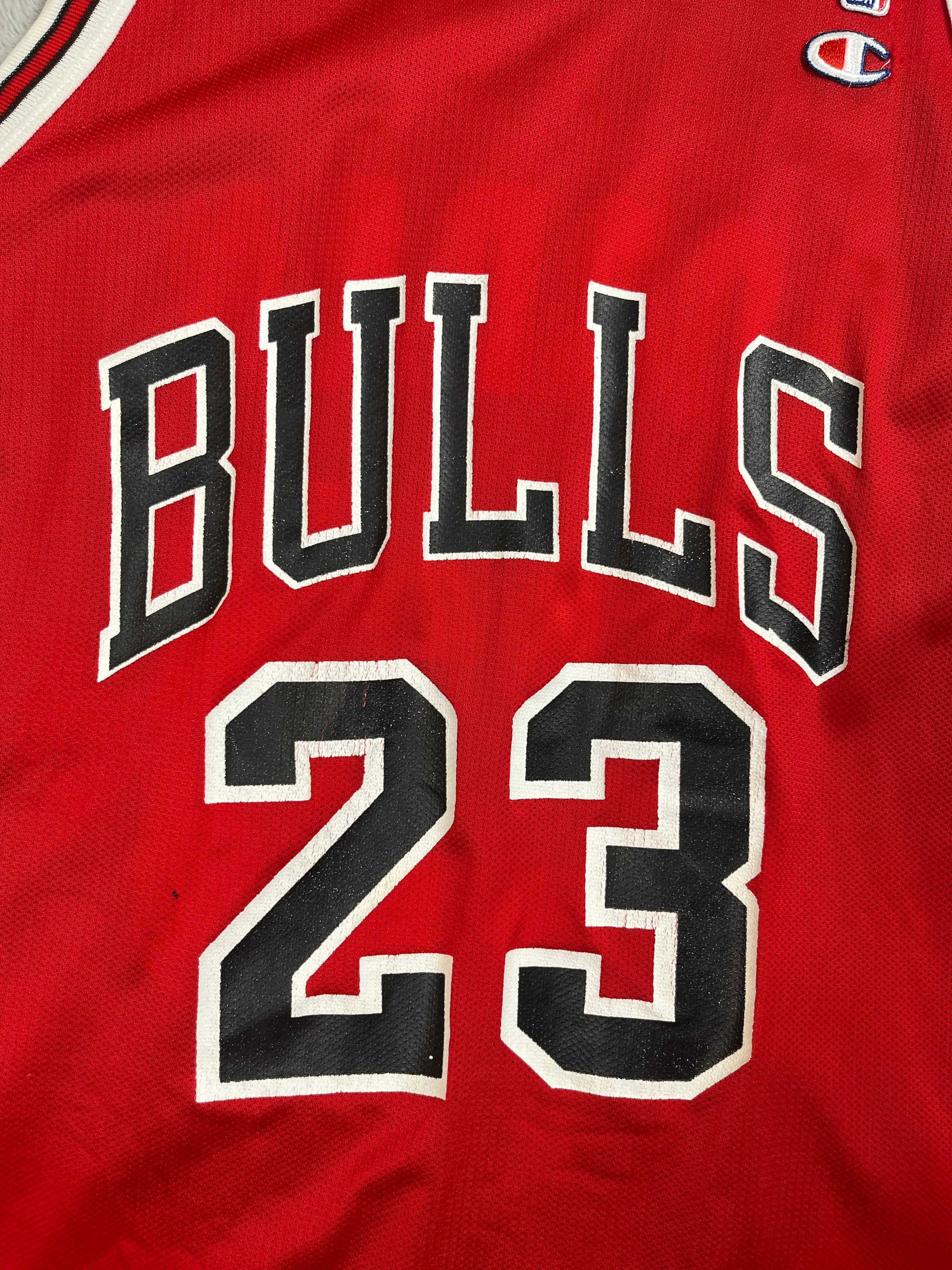 Michael Jordan #23 - Chicago Bulls Away 1989-1997 - Champion (XL) - Maillot NBA Champion