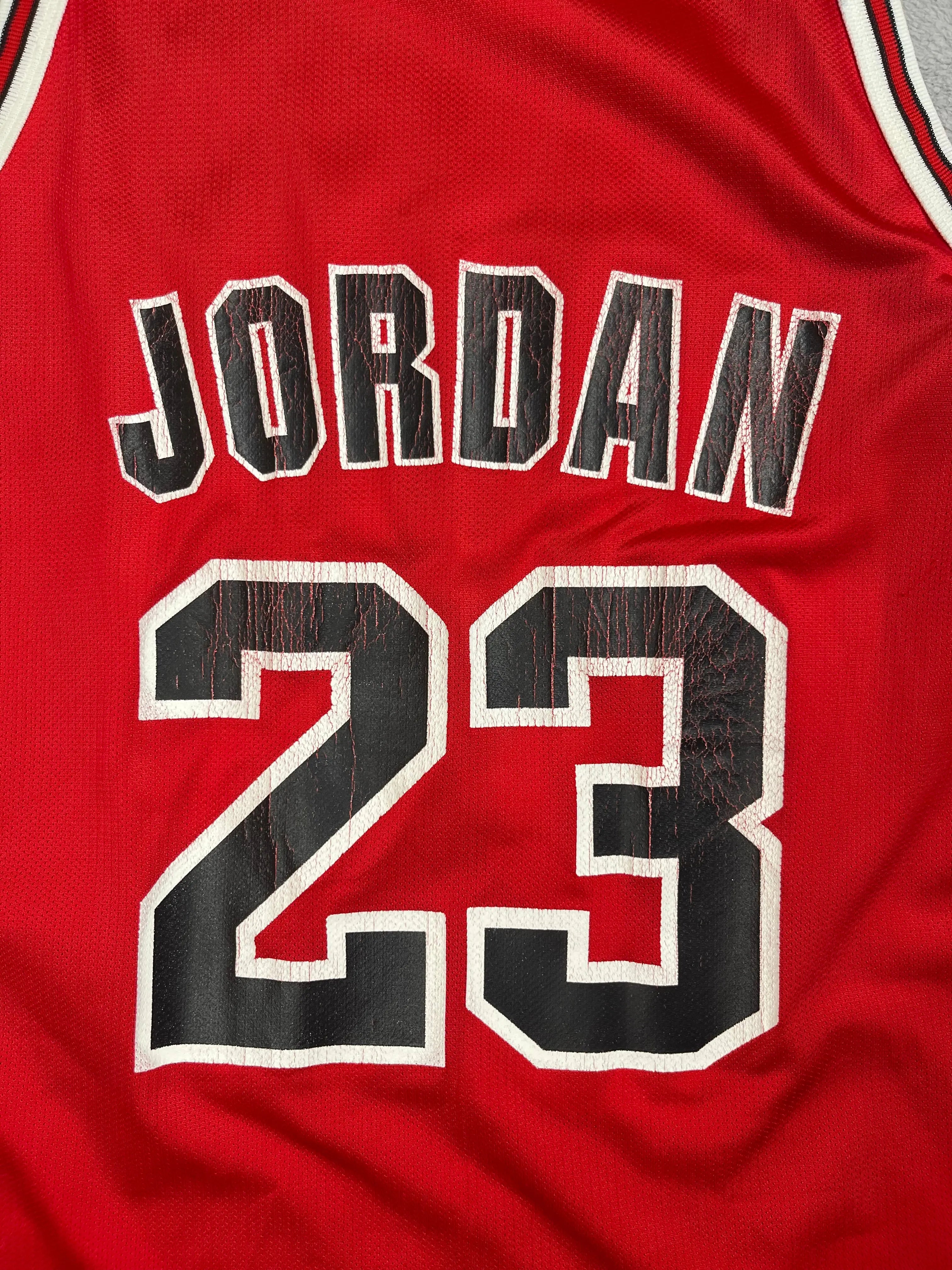 Michael Jordan #23 - Chicago Bulls Away 1989-1997 - Champion (XL) - Maillot NBA Champion