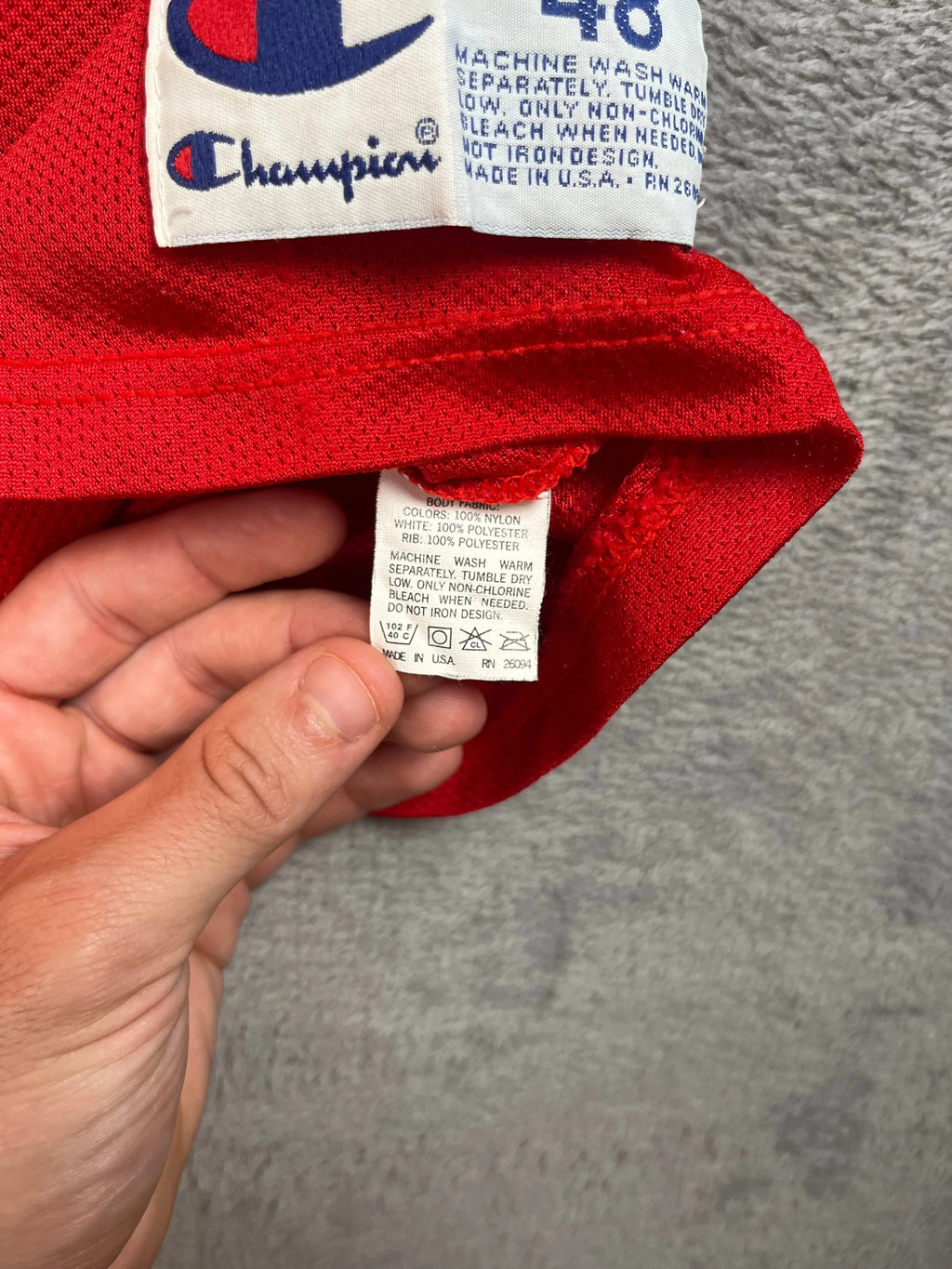 Michael Jordan #23 - Chicago Bulls Away 1989-1997 - Champion (XL) - Maillot NBA Champion