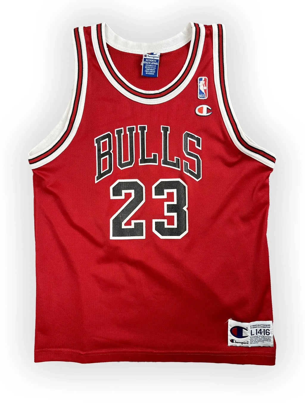 Michael Jordan #23 - Chicago Bulls Away 1989-1997 - Champion (XS/S) - Maillot NBA Champion