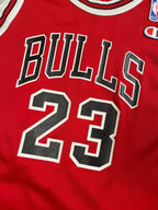 Michael Jordan #23 - Chicago Bulls Away 1989-1997 - Champion (XS/S) - Maillot NBA Champion