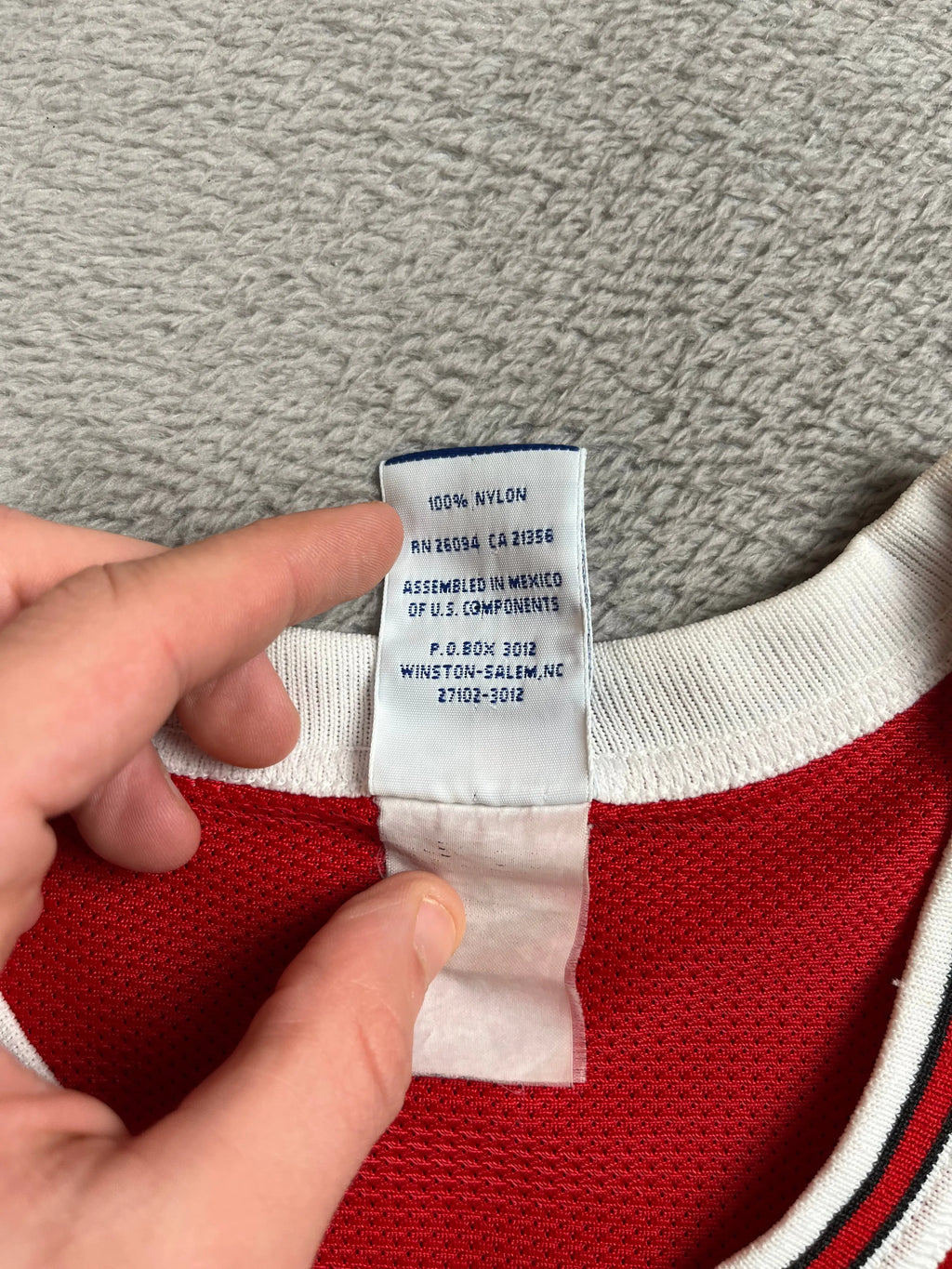 Michael Jordan #23 - Chicago Bulls Away 1989-1997 - Champion (XS/S) - Maillot NBA Champion