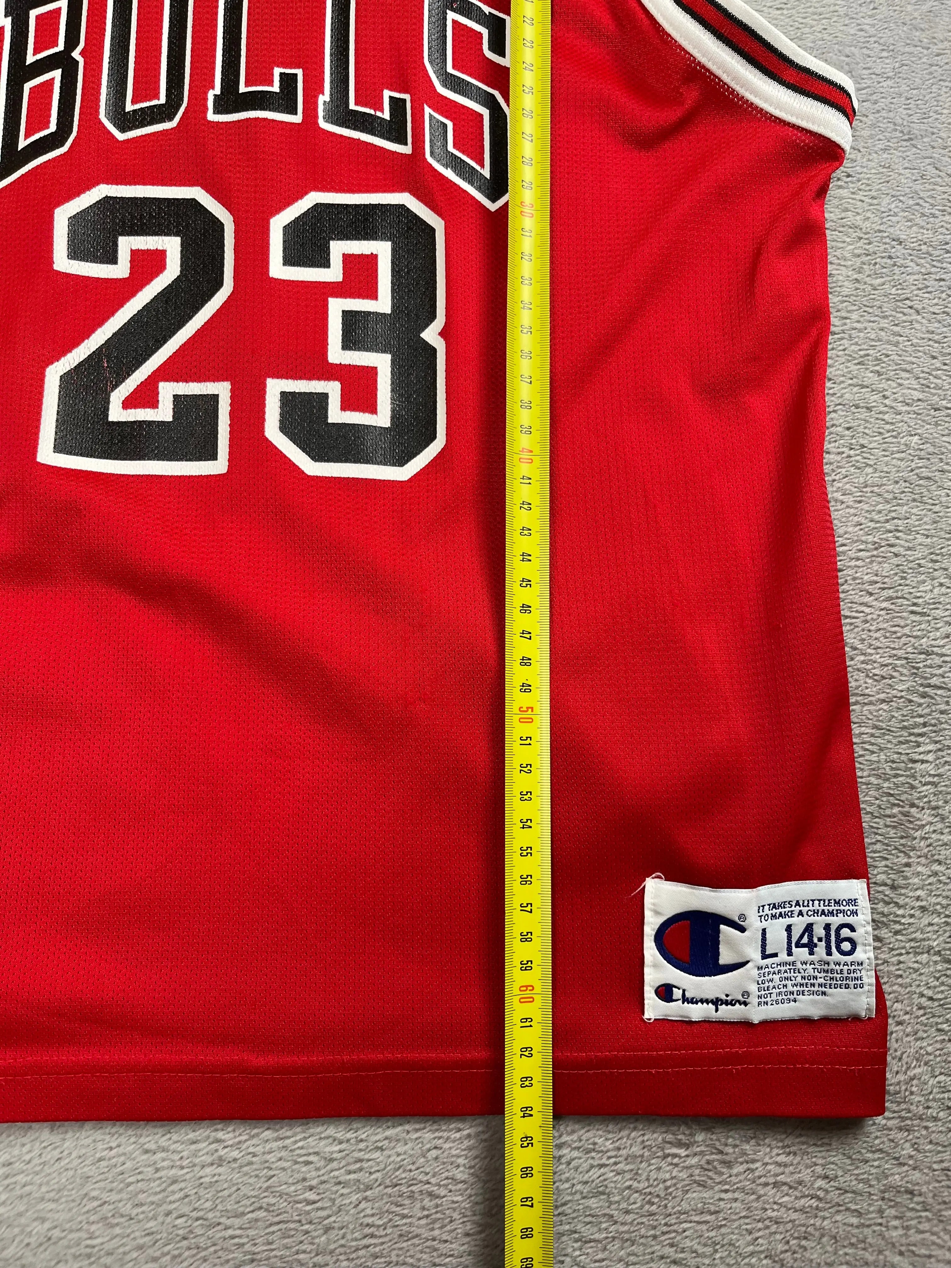 Michael Jordan #23 - Chicago Bulls Away 1989-1997 - Champion (XS/S) - Maillot NBA Champion