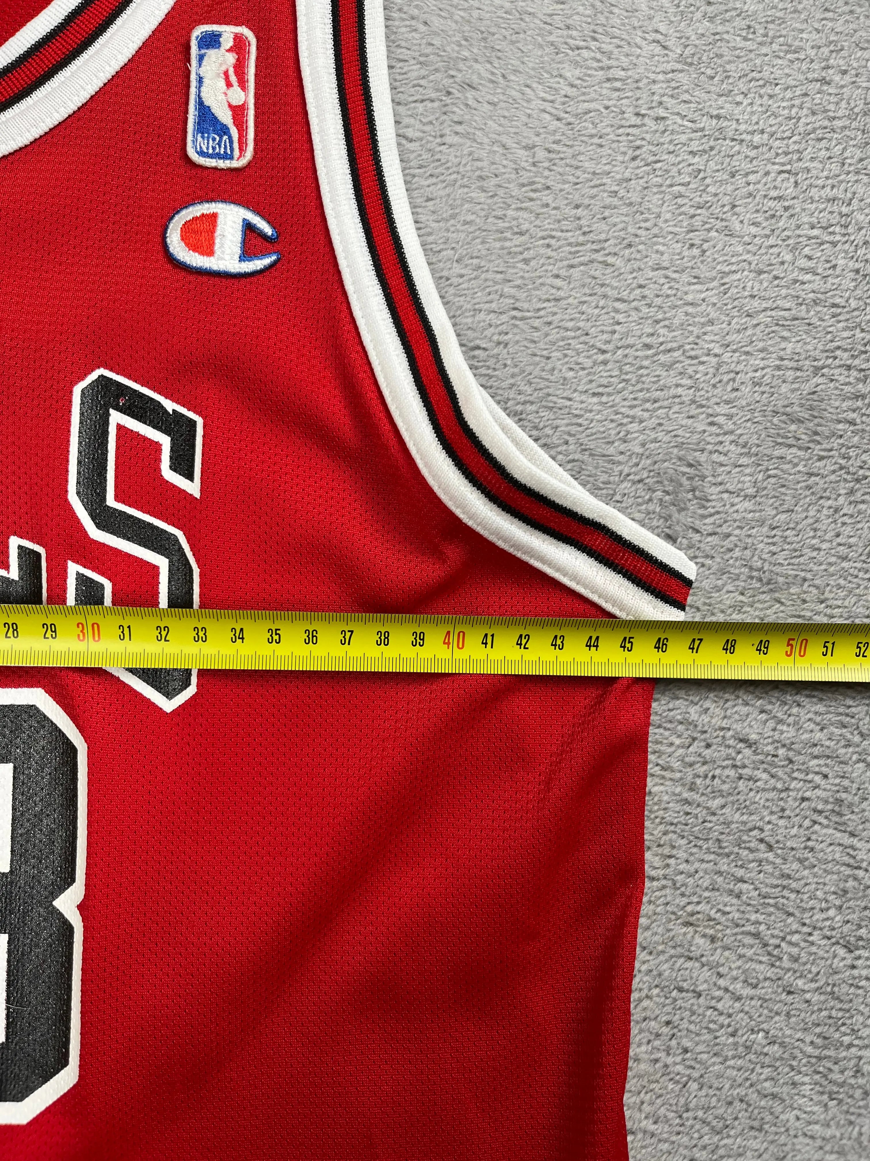 Michael Jordan #23 - Chicago Bulls Away 1989-1997 - Champion (XS/S) - Maillot NBA Champion