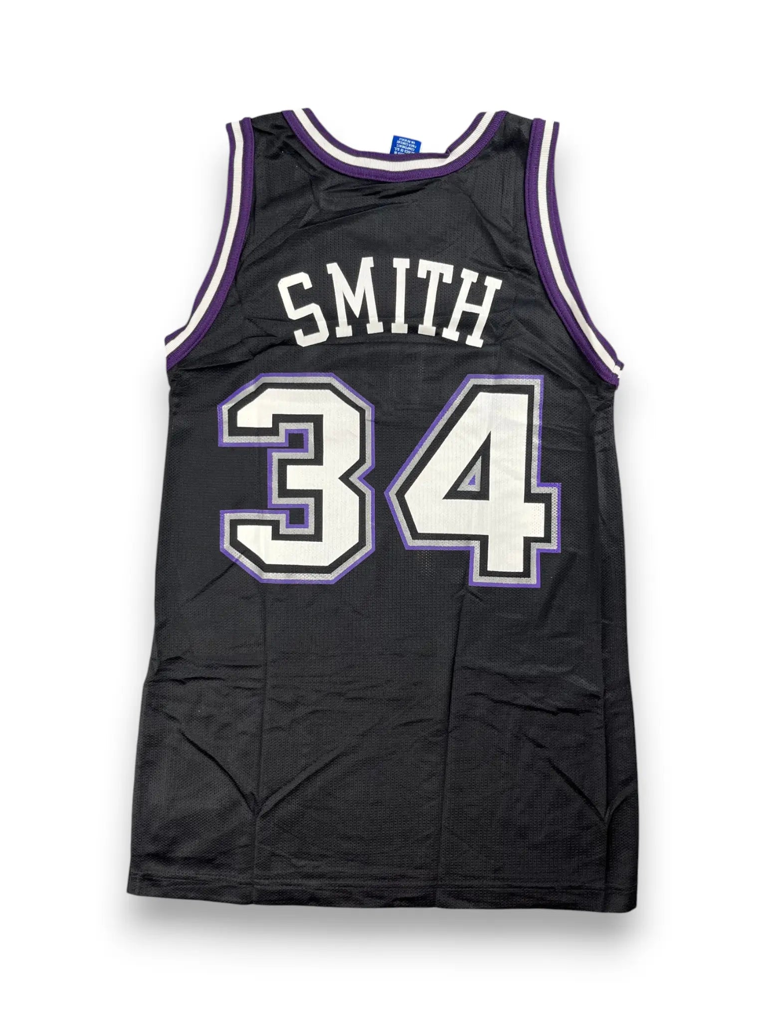Michael Smith #34 - Sacramento Kings Away 1995-1997 - Champion (S/M) - Maillot NBA