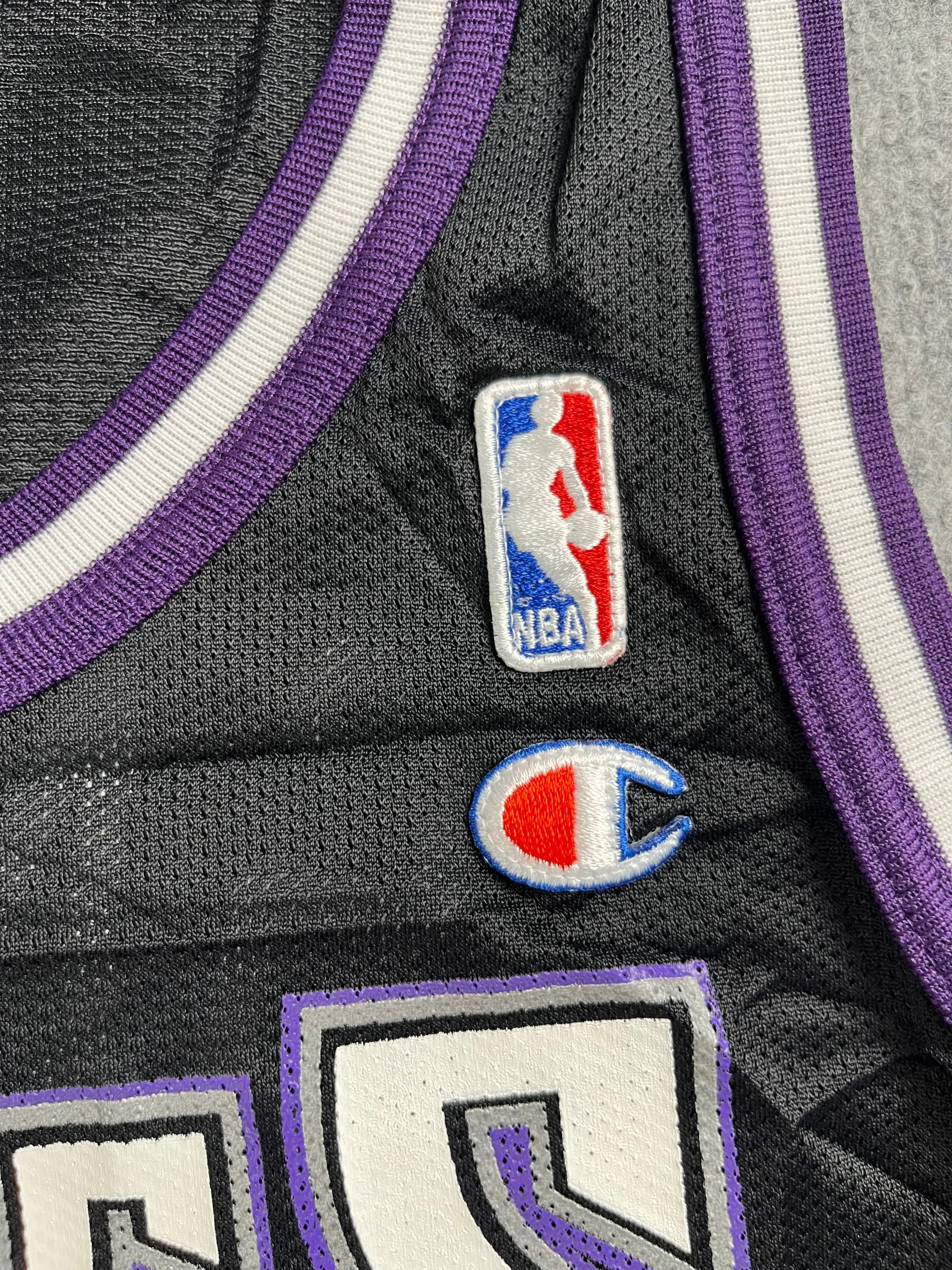 Michael Smith #34 - Sacramento Kings Away 1995-1997 - Champion (S/M) - Maillot NBA