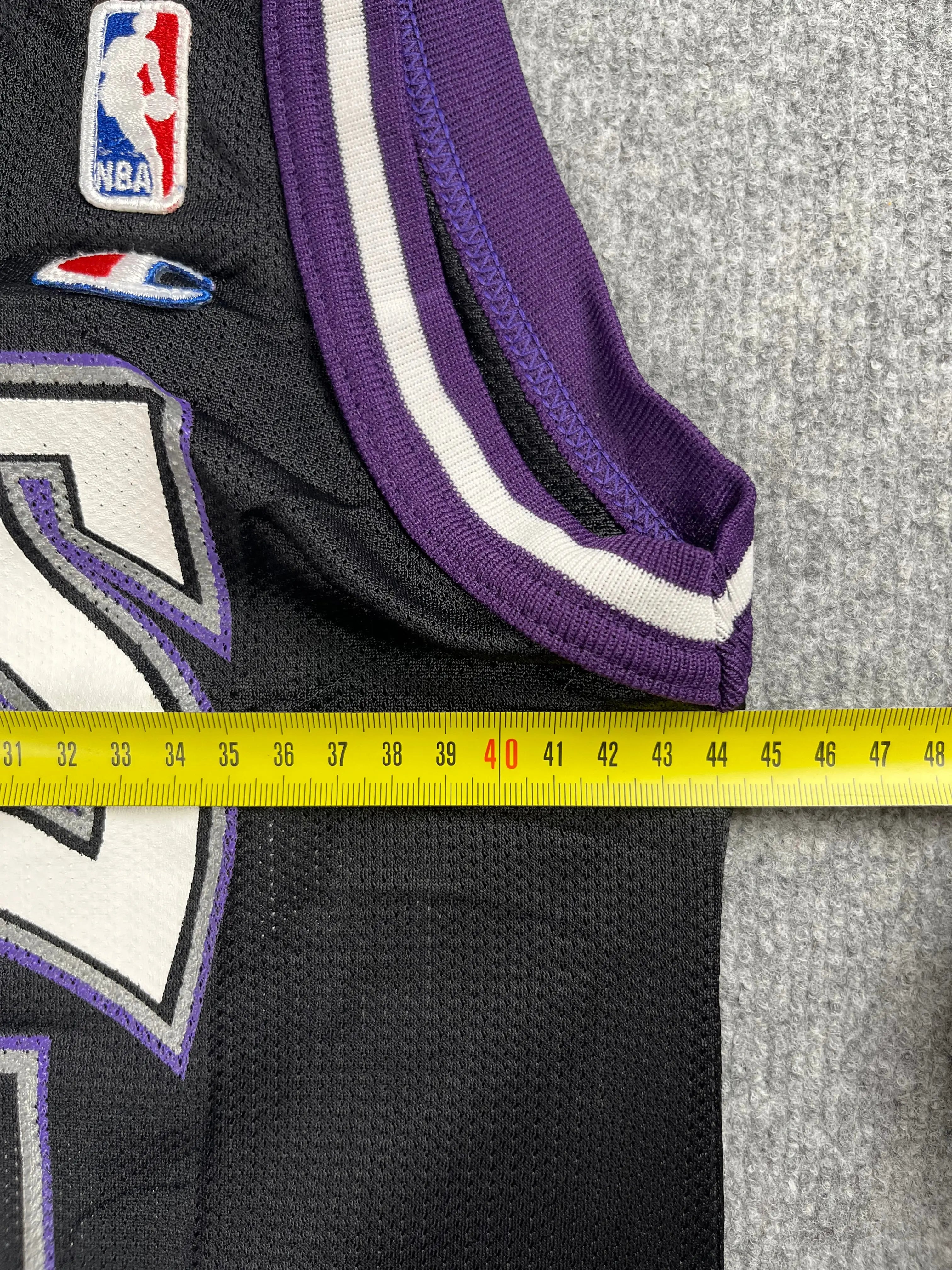 Michael Smith #34 - Sacramento Kings Away 1995-1997 - Champion (S/M) - Maillot NBA