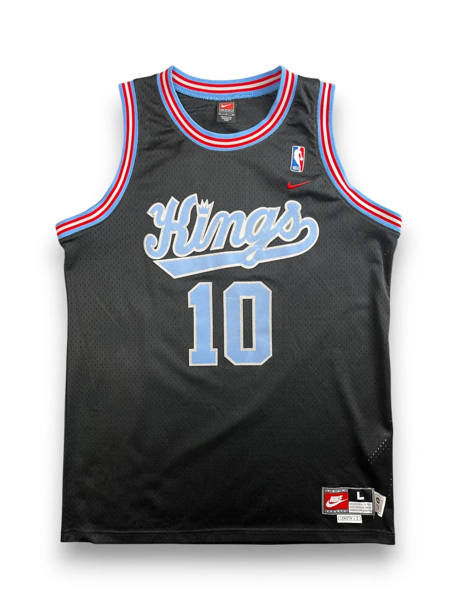 Mike Bibby #10 - Sacramento Kings Throwback 1987 - Nike Rewind (L) - Maillot NBA