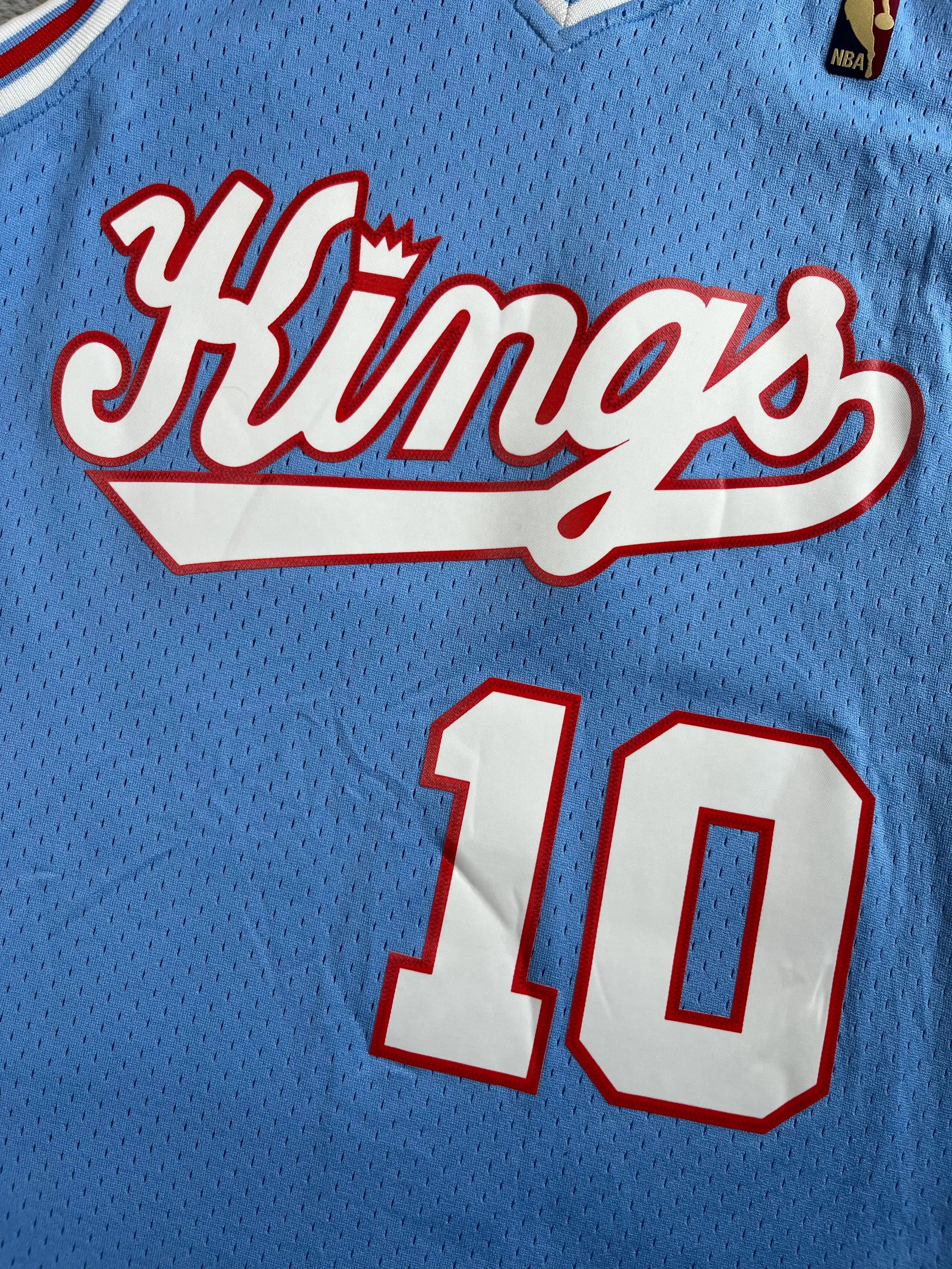 Mike Bibby #10 - Sacramento Kings Throwback 2004-2005 - Mitchell & Ness (M) - Maillot NBA Andwan Shop
