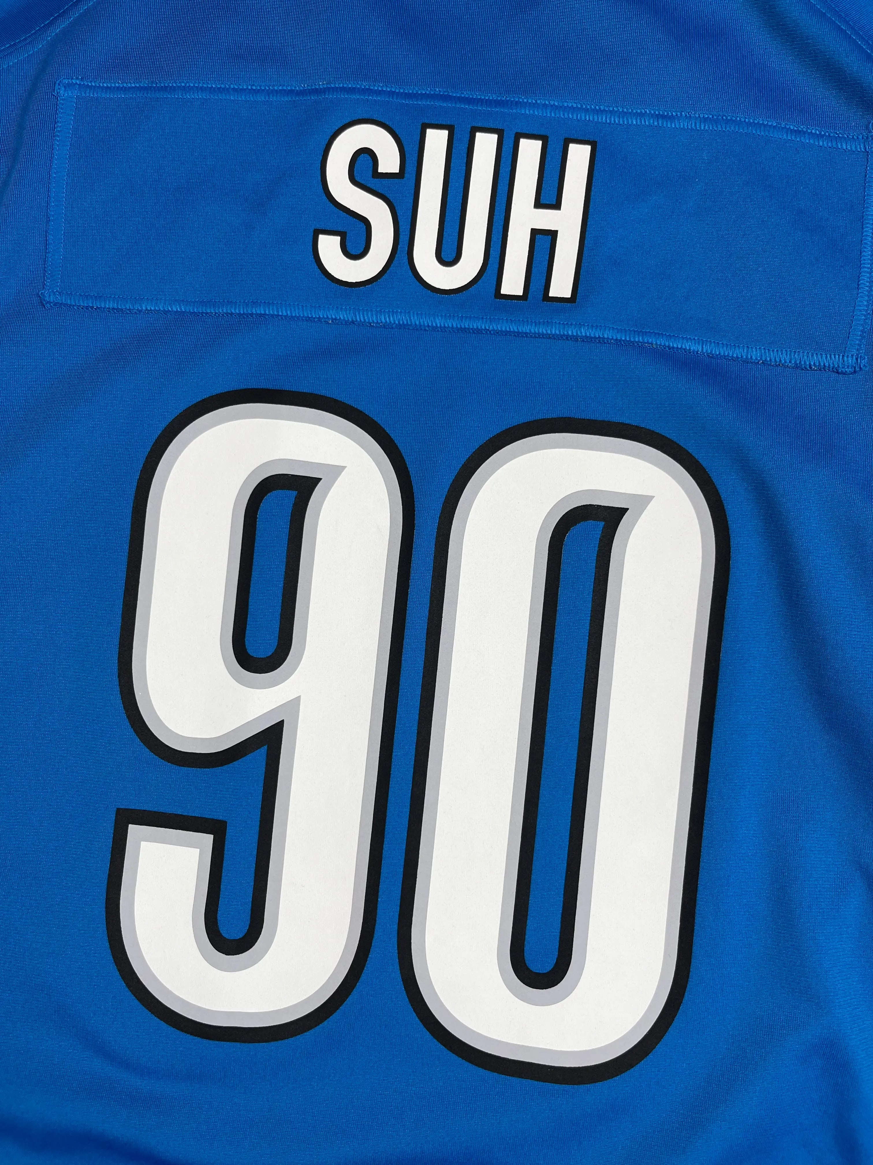 Ndamukong Suh #90 - Detroit Lions Home 2012-2014 - Nike (XL) - Maillot NFL