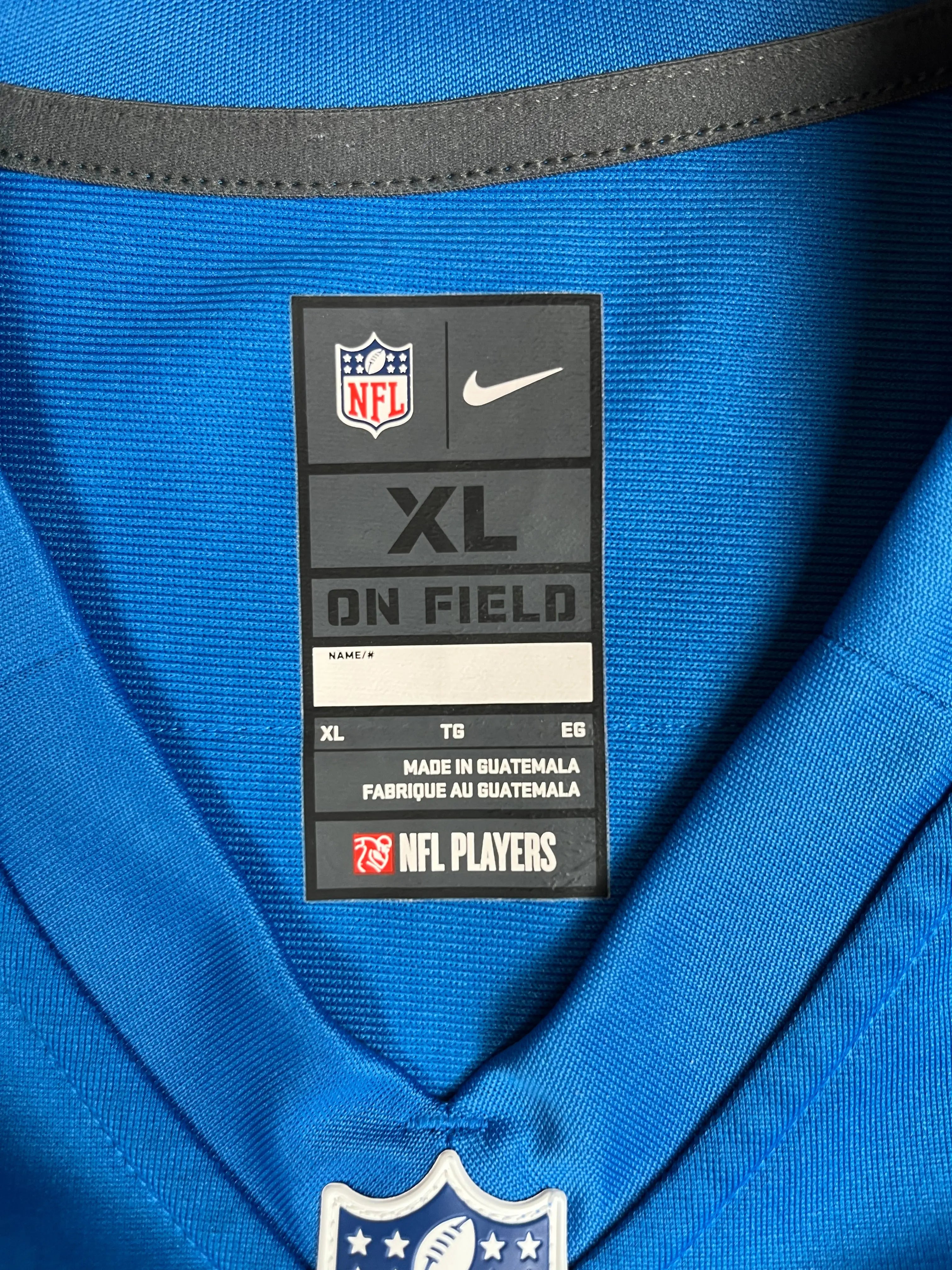 Ndamukong Suh #90 - Detroit Lions Home 2012-2014 - Nike (XL) - Maillot NFL