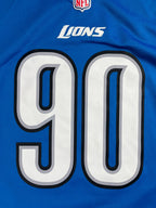 Ndamukong Suh #90 - Detroit Lions Home 2012-2014 - Nike (XL) - Maillot NFL