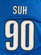 Ndamukong Suh #90 - Detroit Lions Home 2012-2014 - Nike (XL) - Maillot NFL