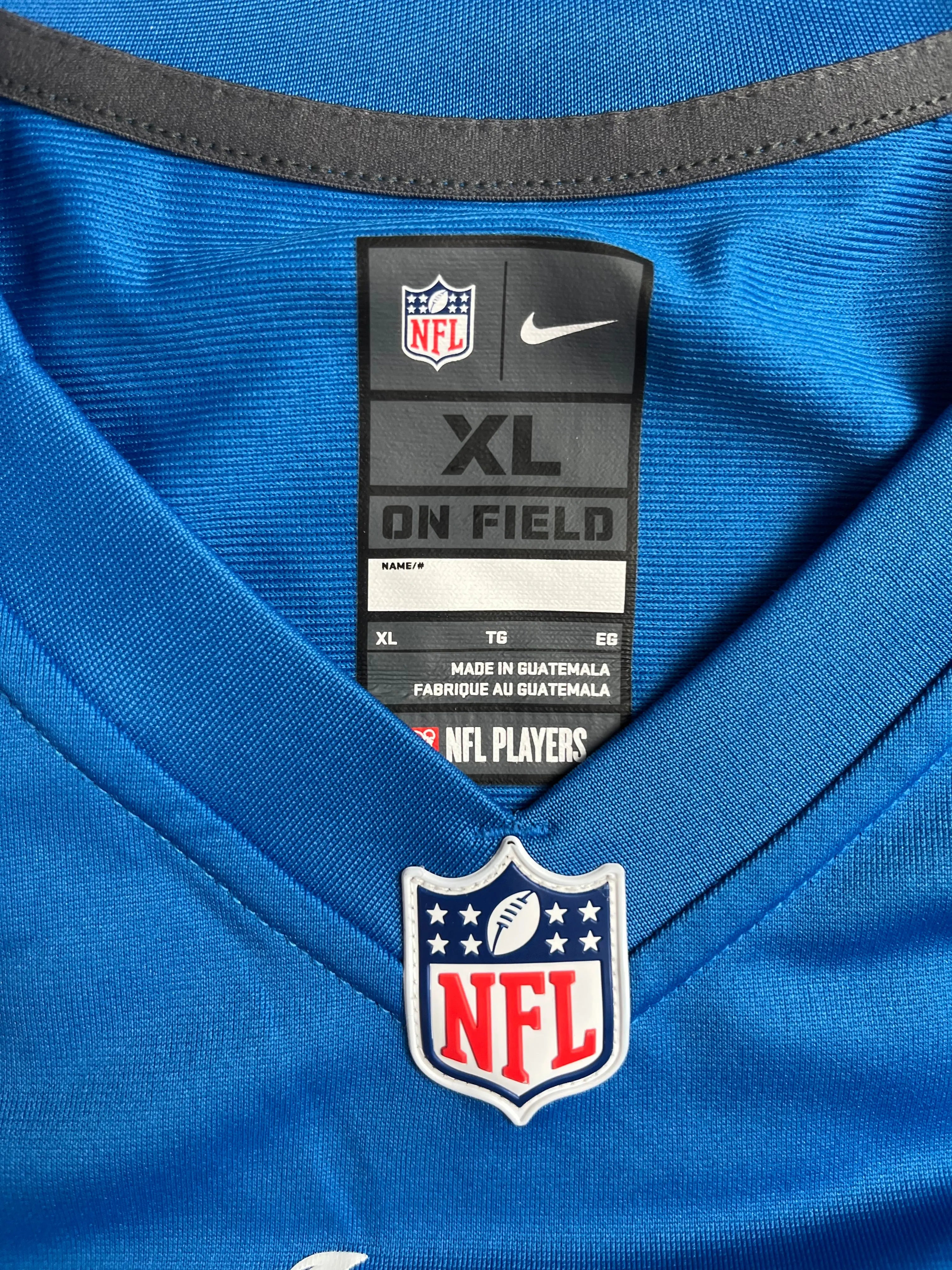 Ndamukong Suh #90 - Detroit Lions Home 2012-2014 - Nike (XL) - Maillot NFL