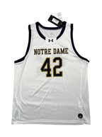Notre Dame #42 - Notre Dame Fighting Irish NCAA ACC - Under Armour (L) - Maillot NBA *BNWT*
