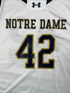Notre Dame #42 - Notre Dame Fighting Irish NCAA ACC - Under Armour (L) - Maillot NBA *BNWT*