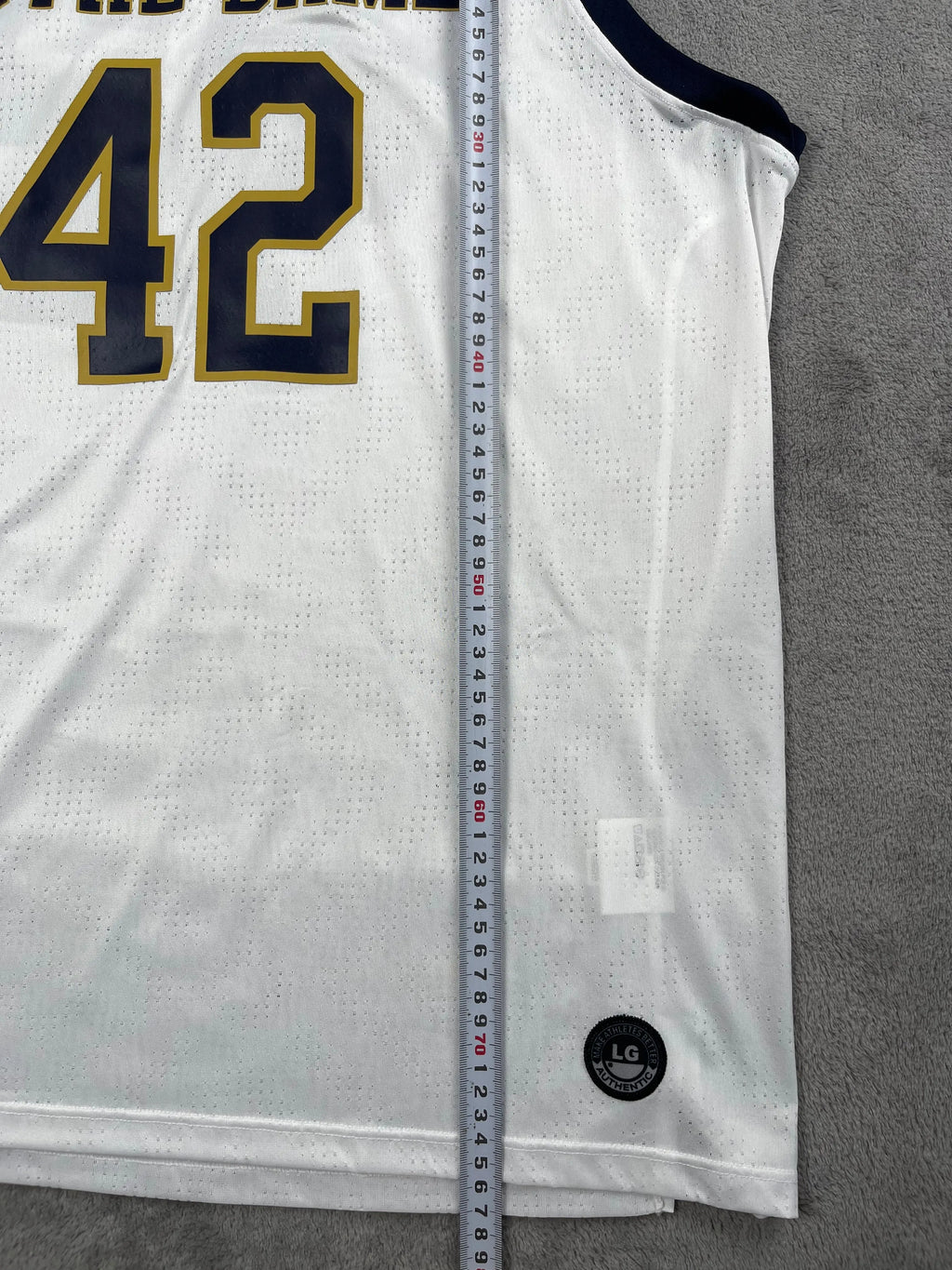 Notre Dame #42 - Notre Dame Fighting Irish NCAA ACC - Under Armour (L) - Maillot NBA *BNWT*