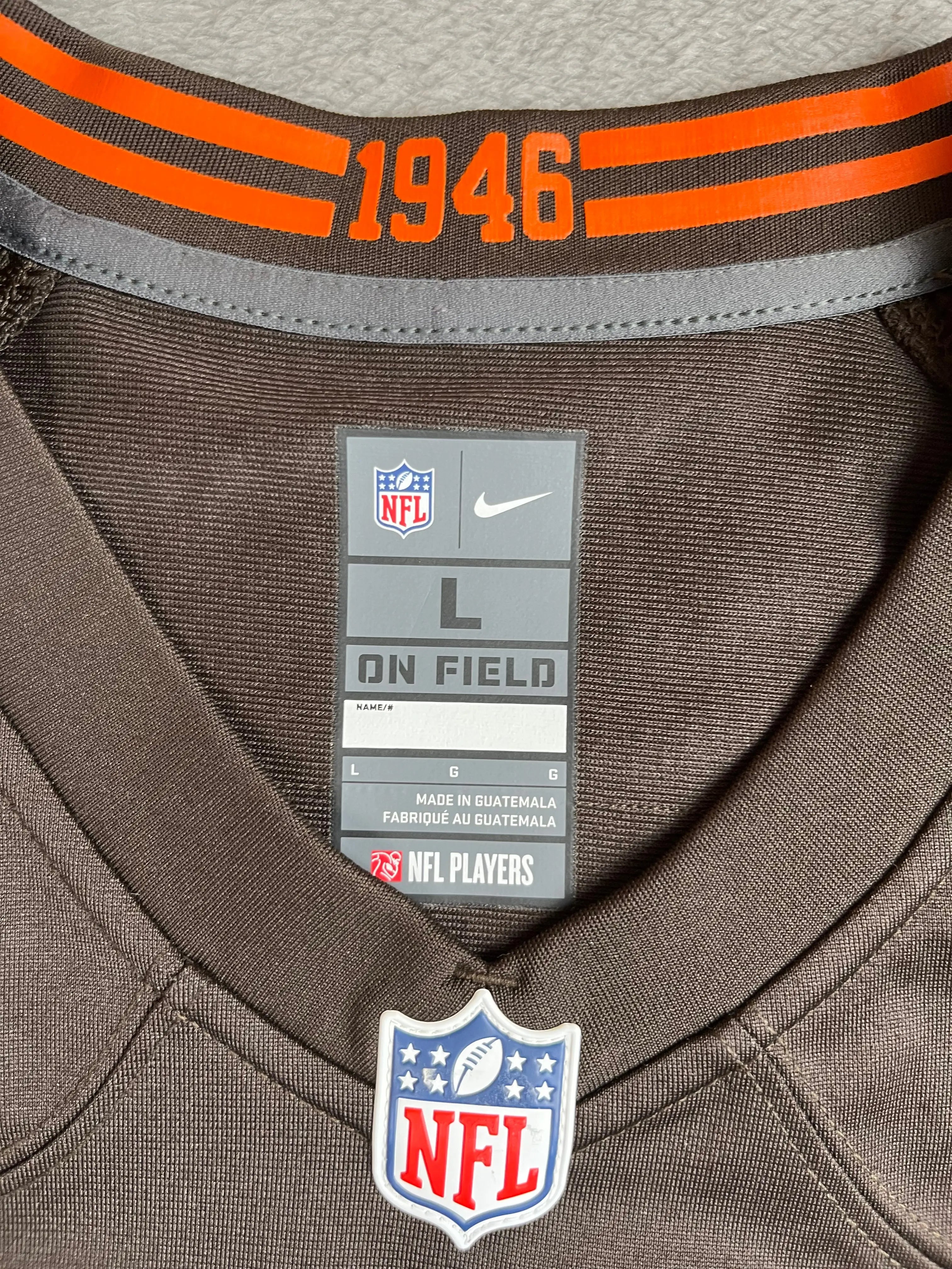 Odell Beckham Jr. #13 - Cleveland Browns Home 2019-2021 - Nike (L) - Maillot NFL
