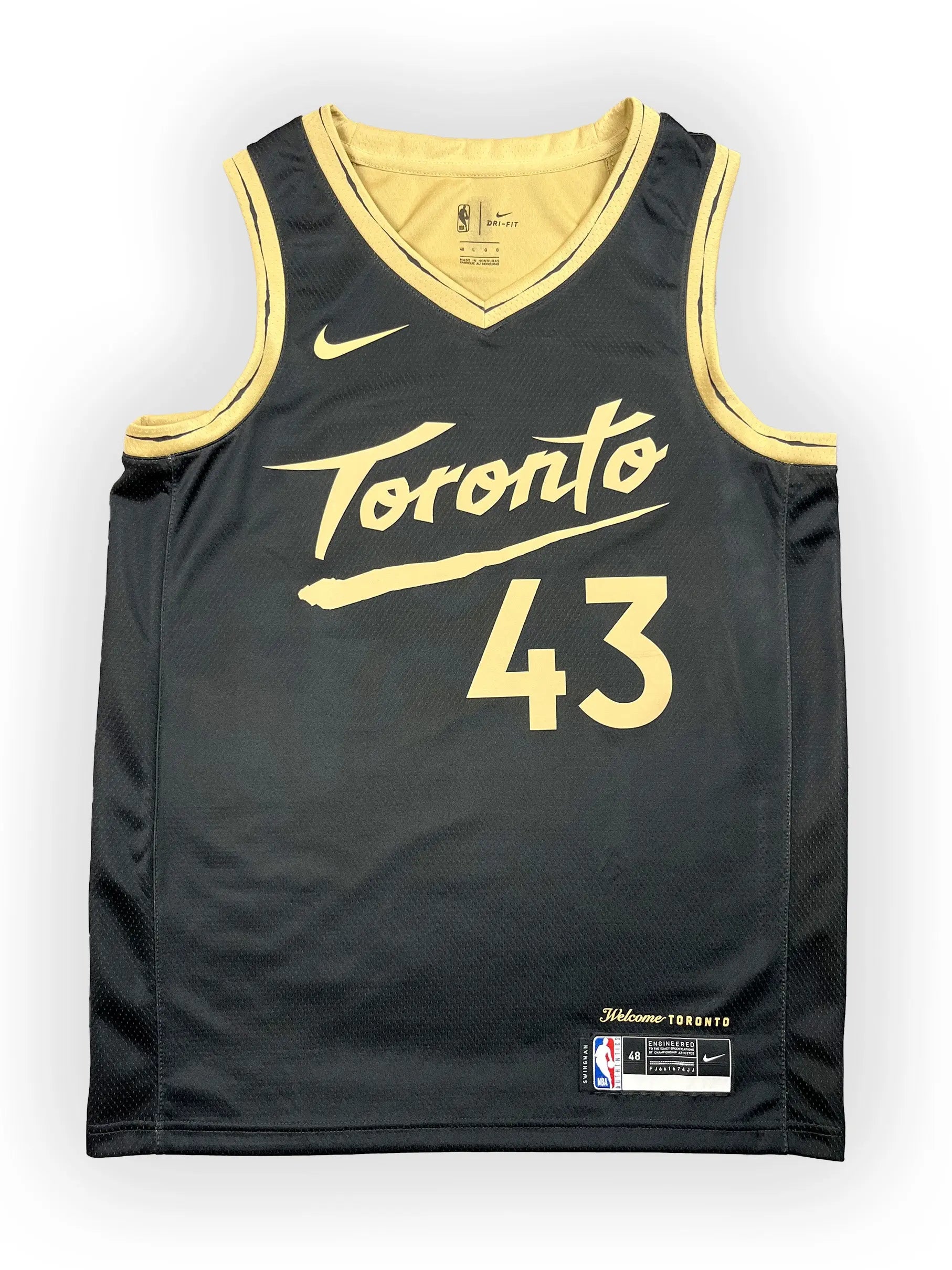 Pascal Siakam #43 - Toronto Raptors City Edition 2020-2021 - Nike (L) - Maillot NBA Nike