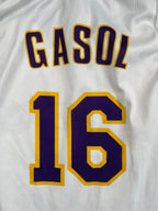 Pau Gasol #16 - Los Angeles Lakers Alternate 2008-2010 - Champion (M) - Maillot NBA