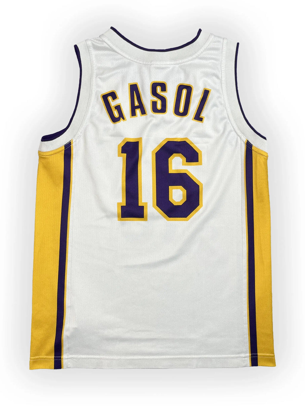 Pau Gasol #16 - Los Angeles Lakers Alternate 2008-2010 - Champion (S) - Maillot NBA Champion