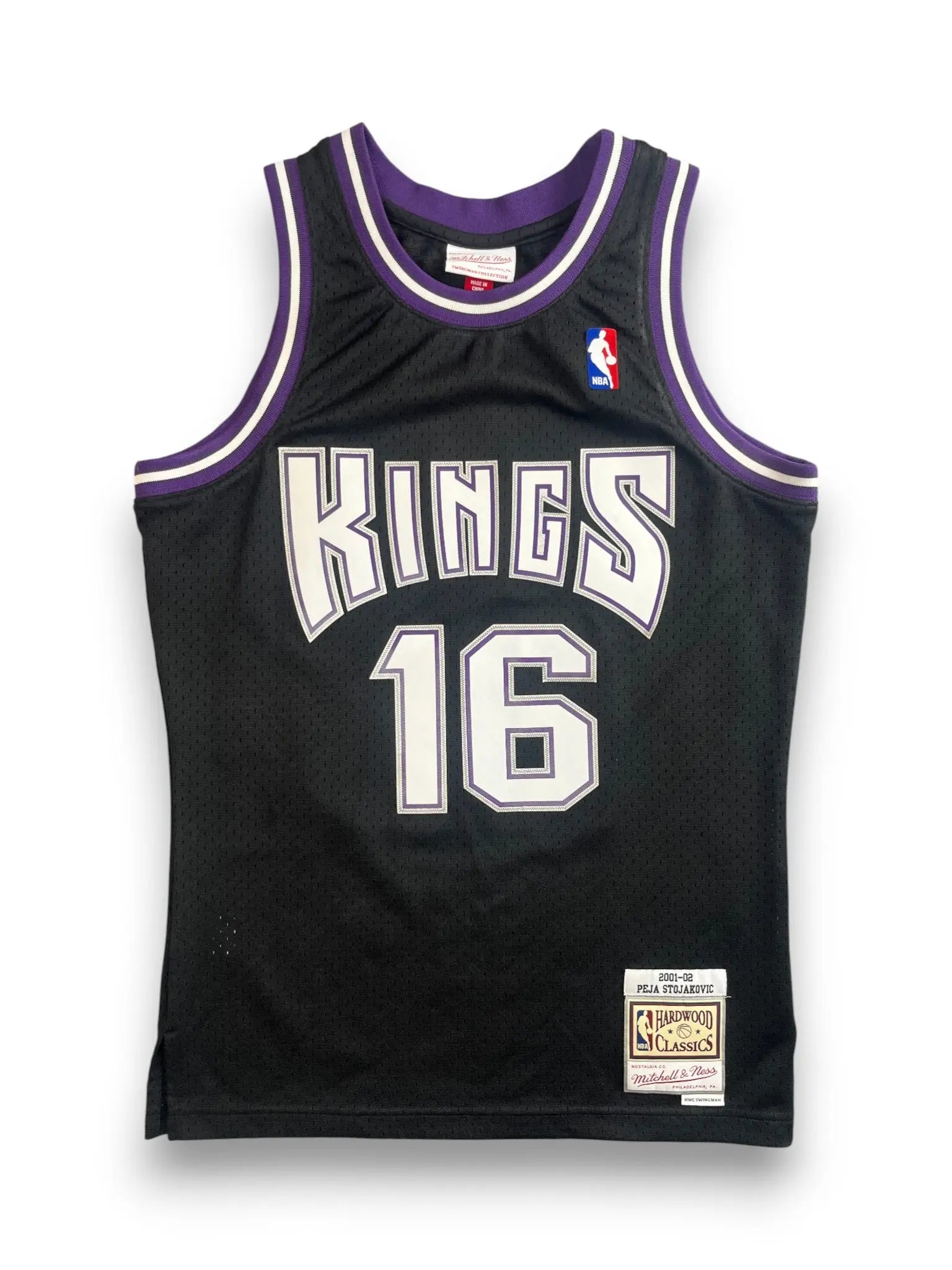 Peja Stojaković #16 - Sacramento Kings Away 2001-2002 - Mitchell & Ness (S) - Maillot NBA
