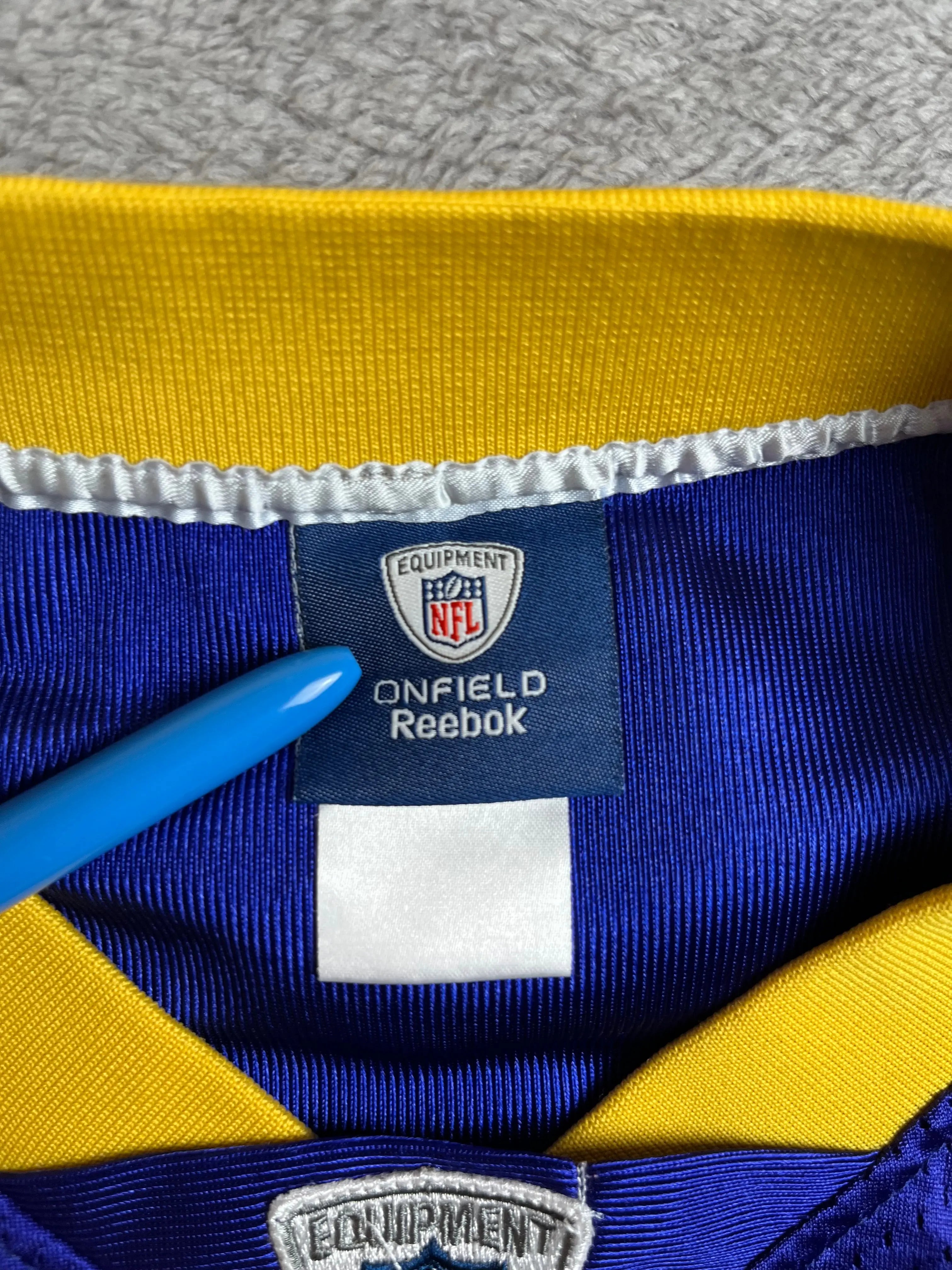 Percy Harvin #12 - Minnesota Vikings Home 2009-2011 - Reebok (L) - Maillot NFL Reebok