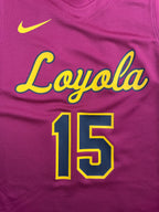 Ramblers #15 - Loyola Chicago Ramblers NCAA Atlantic 10 - Nike (L) - Maillot NBA *BNWT*