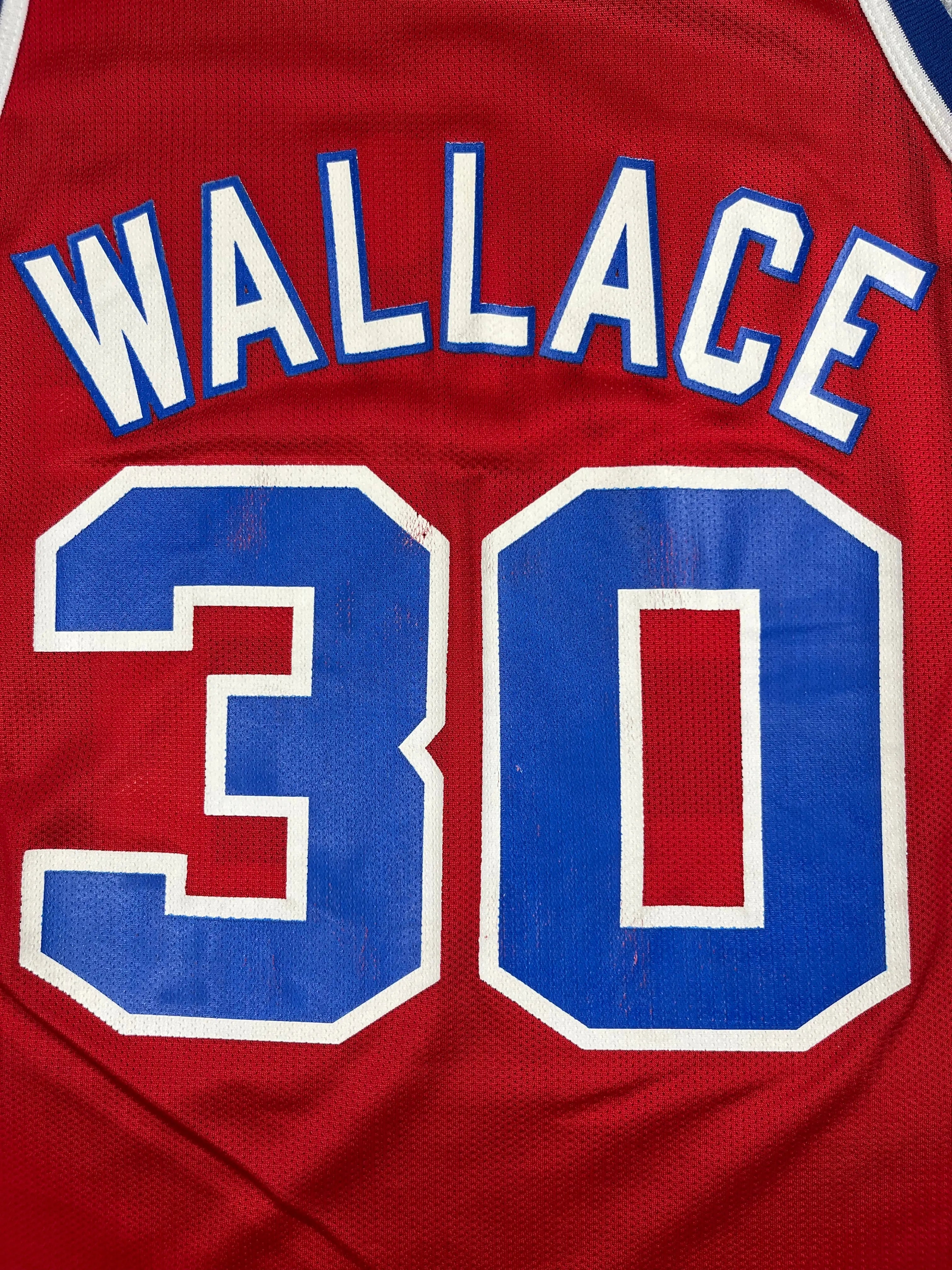 Rasheed Wallace #30 - Washington Bullets Away 1995-1996 - Champion (S) - Maillot NBA