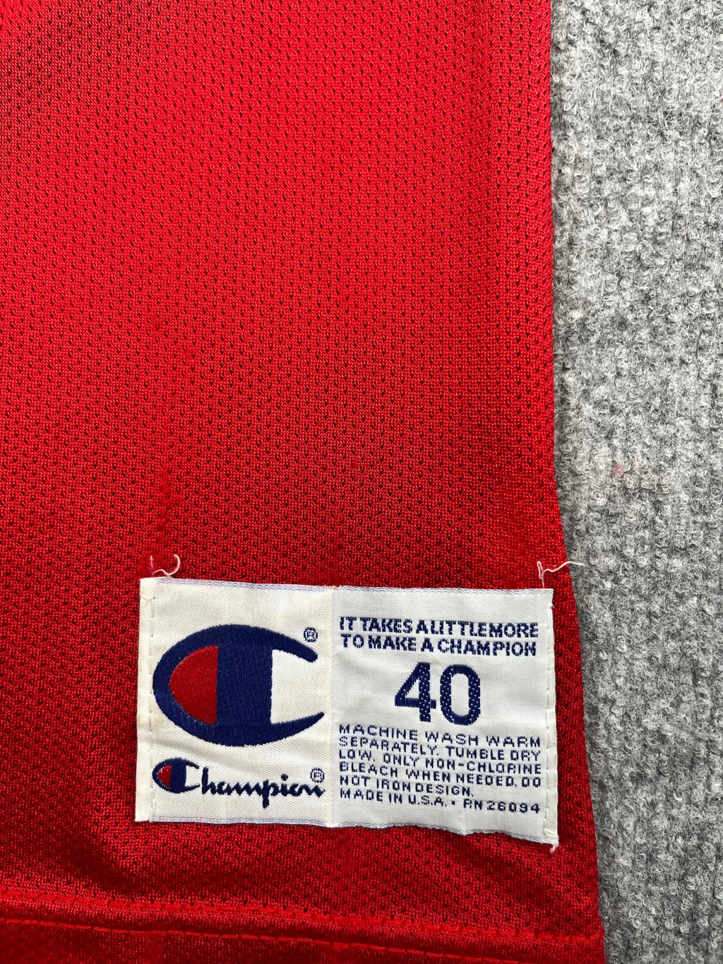 Rasheed Wallace #30 - Washington Bullets Away 1995-1996 - Champion (S) - Maillot NBA