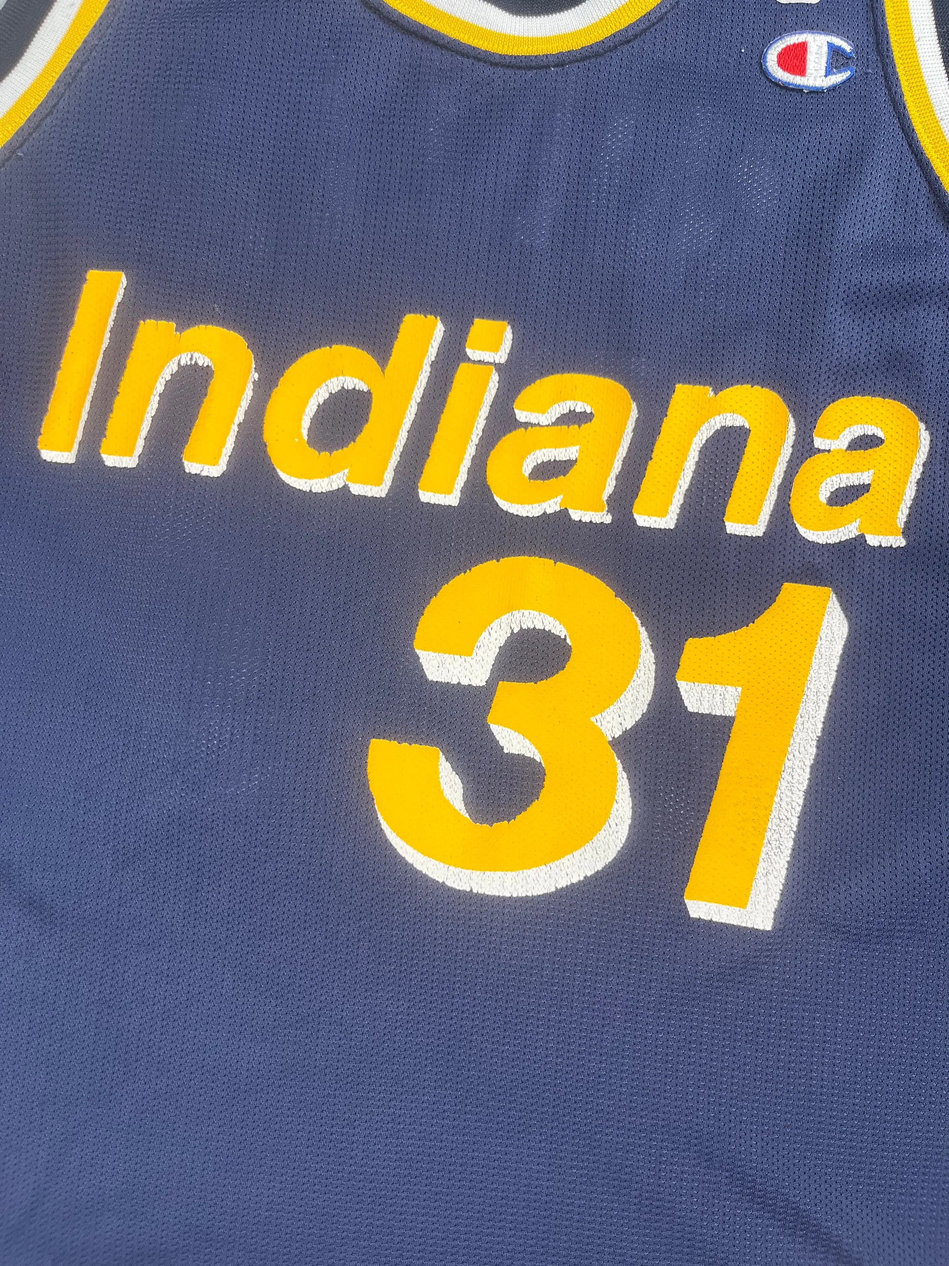 Reggie Miller #31 - Indiana Pacers Away 1990-1997 - Champion (L) - Maillot NBA