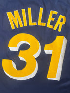 Reggie Miller #31 - Indiana Pacers Away 1990-1997 - Champion (L) - Maillot NBA