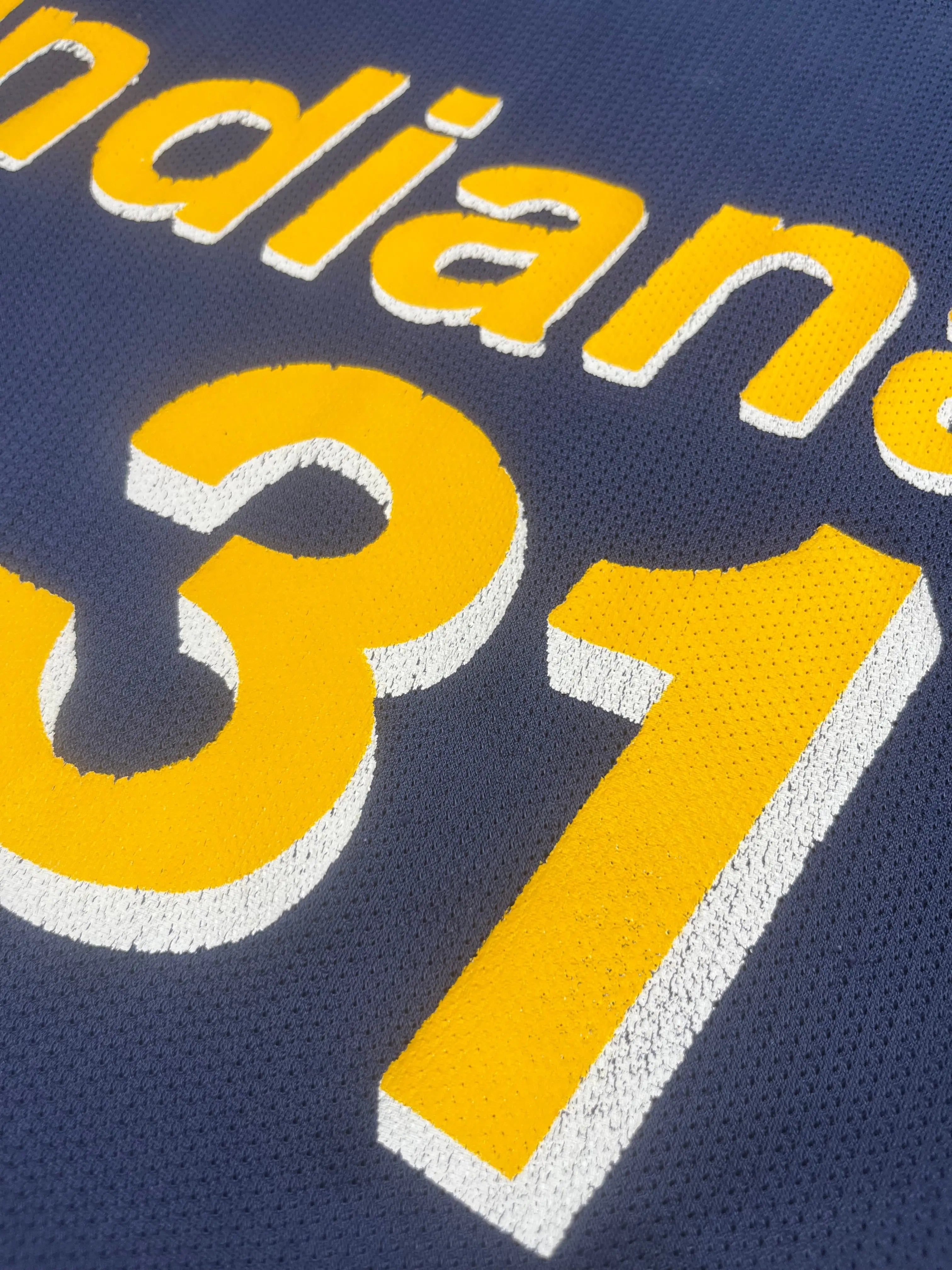 Reggie Miller #31 - Indiana Pacers Away 1990-1997 - Champion (L) - Maillot NBA