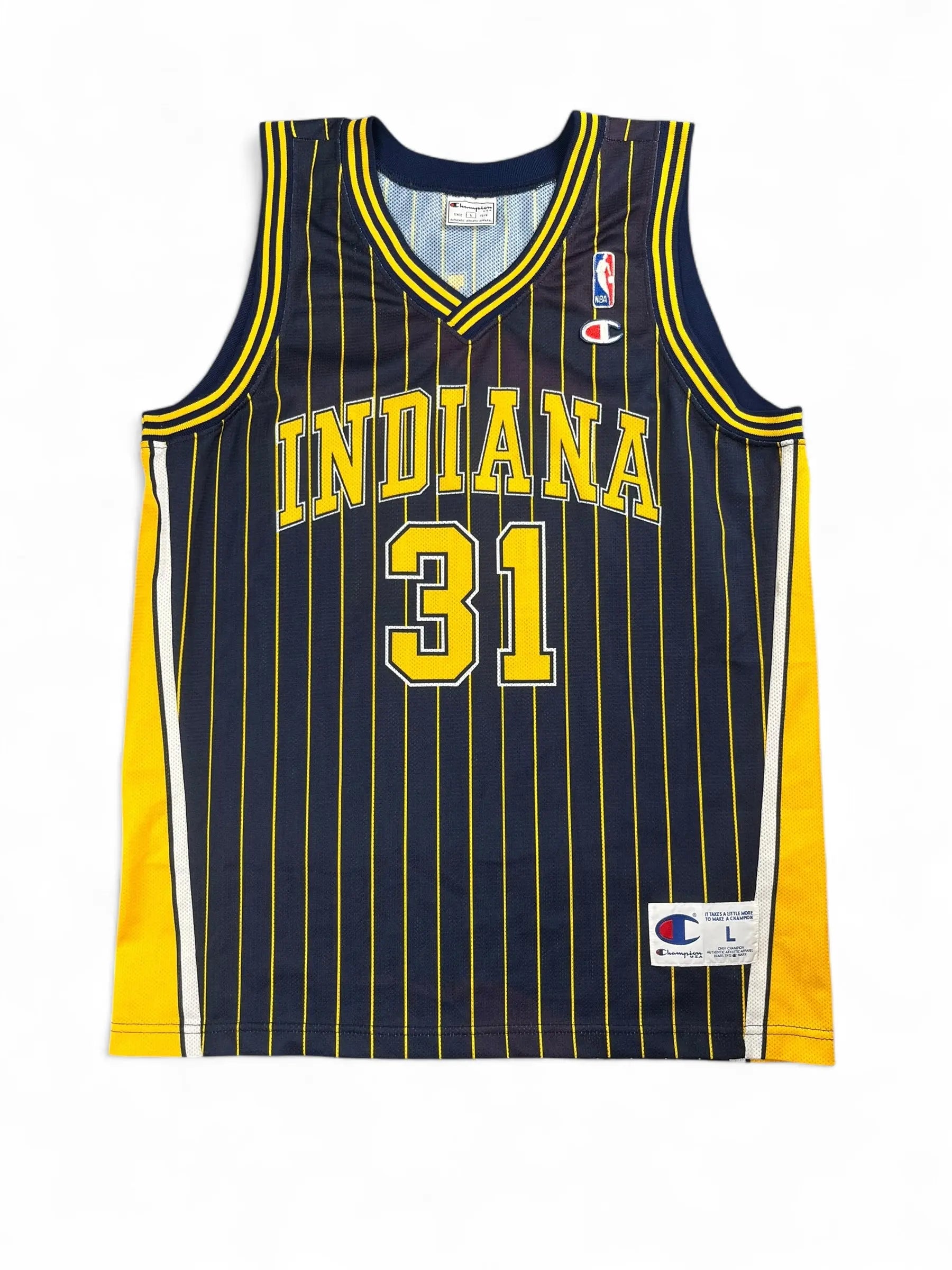 Reggie Miller #31 - Indiana Pacers Away 1998-2005 - Champion (L) - Maillot NBA